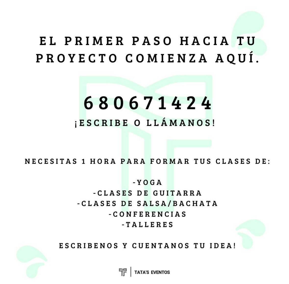 ¿Ya has reservado tu fecha? 🍀
¡Escribe o llámanos! 📲