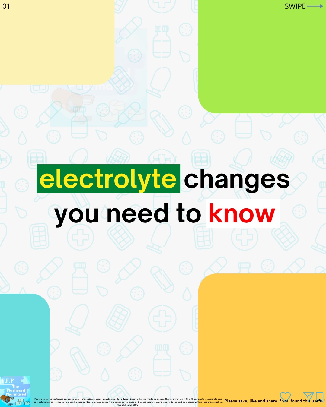 Electrolyte red flags you can’t miss 🚨
Electrolyte disturbances are common, often drug-induced, and can become life-threatening if overlooked.
I’ve turned this into a free one-page A4 electrolyte cheat sheet you can print or keep on your phone.
Comment “potassium” to get the free PDF
Check out the handy electrolyte changes mnemonic flashcards, link in the bio!
#foundationpharmacist #pharmacytraining #pharmacology #pharmacologyrevision #meded