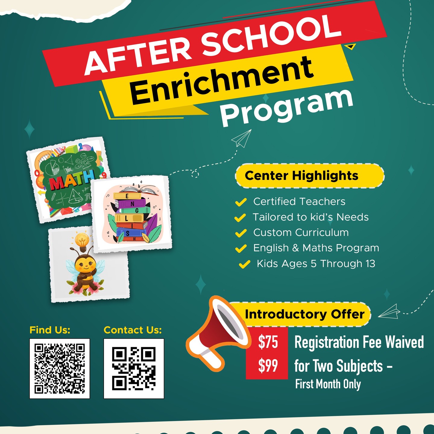 🚀 Big News for Parents! Lumity Learning Center is Now Open!
Looking for high-quality academic support for your child? Lumity Learning Center offers an after-school enrichment program for ages 5–13, led by certified teachers and powered by a custom curriculum aligned with Frisco, Prosper, and McKinney ISDs — and taken a step further.
With targeted support in Math and English, we help students build confidence, mastery, and a love for learning.
✨ Limited-time introductory offer available!
👉 Sign up here:
https://forms.gle/yrkJwVcZpGDXh7Pu8
#lumitylearning #lumitylearningcenter #math #english #afterschool #learning #education #learningcenter #frisco #friscotexas #mathtutoring #mathtutor #englightutor #englishtutoring #kids #prosper #prospertx #mckinneytx