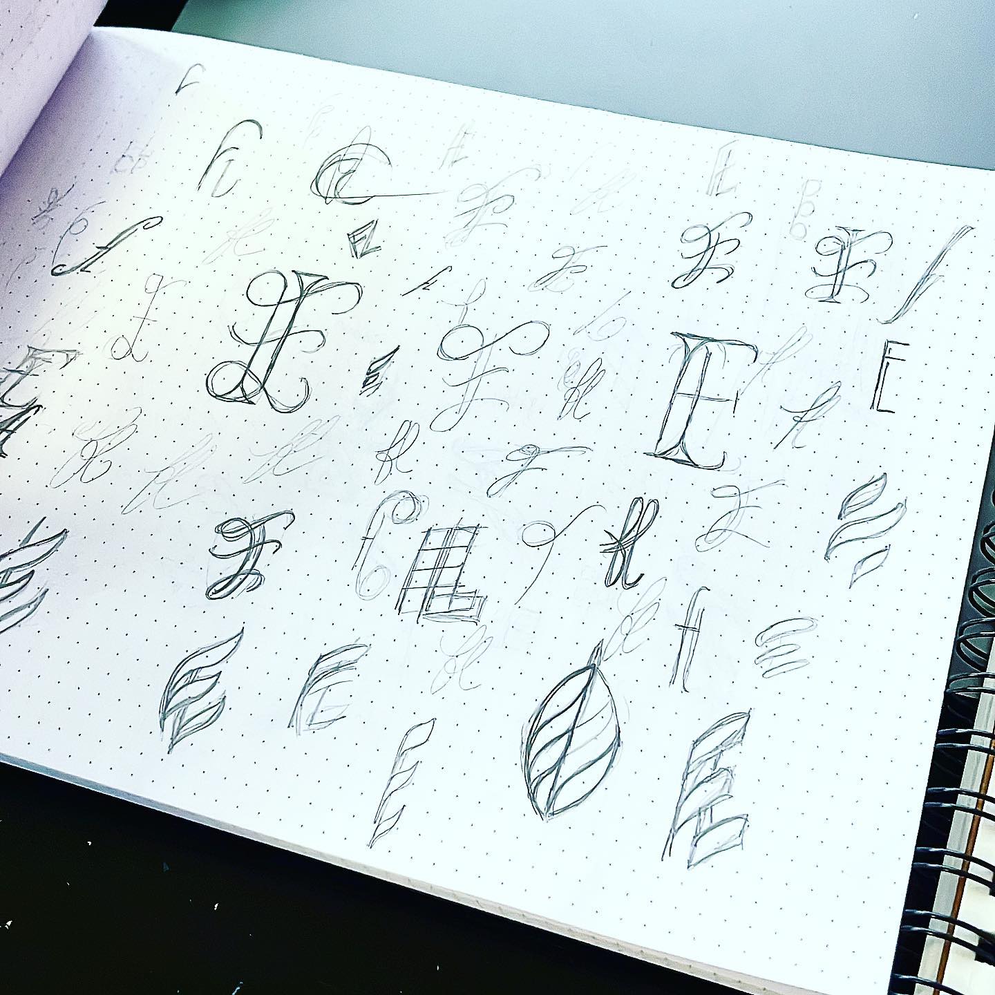 Logo creative process! #sketching #logo