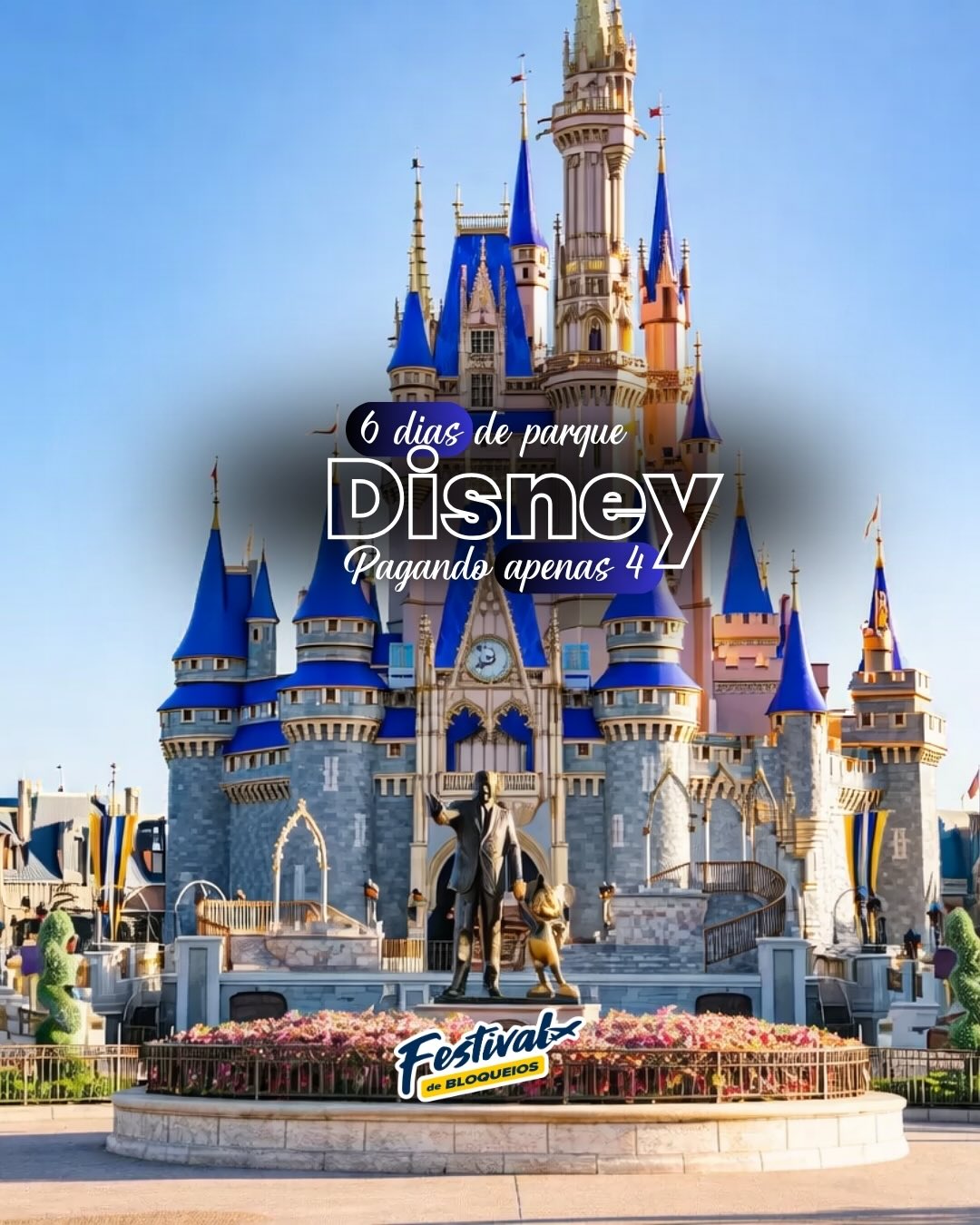 A Disney sempre nos ensinou que sonhar é o primeiro passo…
✨ Mas realizar é ainda melhor.
Com a BSS Turismo, aquele sonho que parecia distante se transforma em viagem, em sorriso, em lembrança pra vida toda 🏰💙
Faça sua cotação agora mesmo #BssTeLeva #Disney #BssTurismo #TurismoLondrina