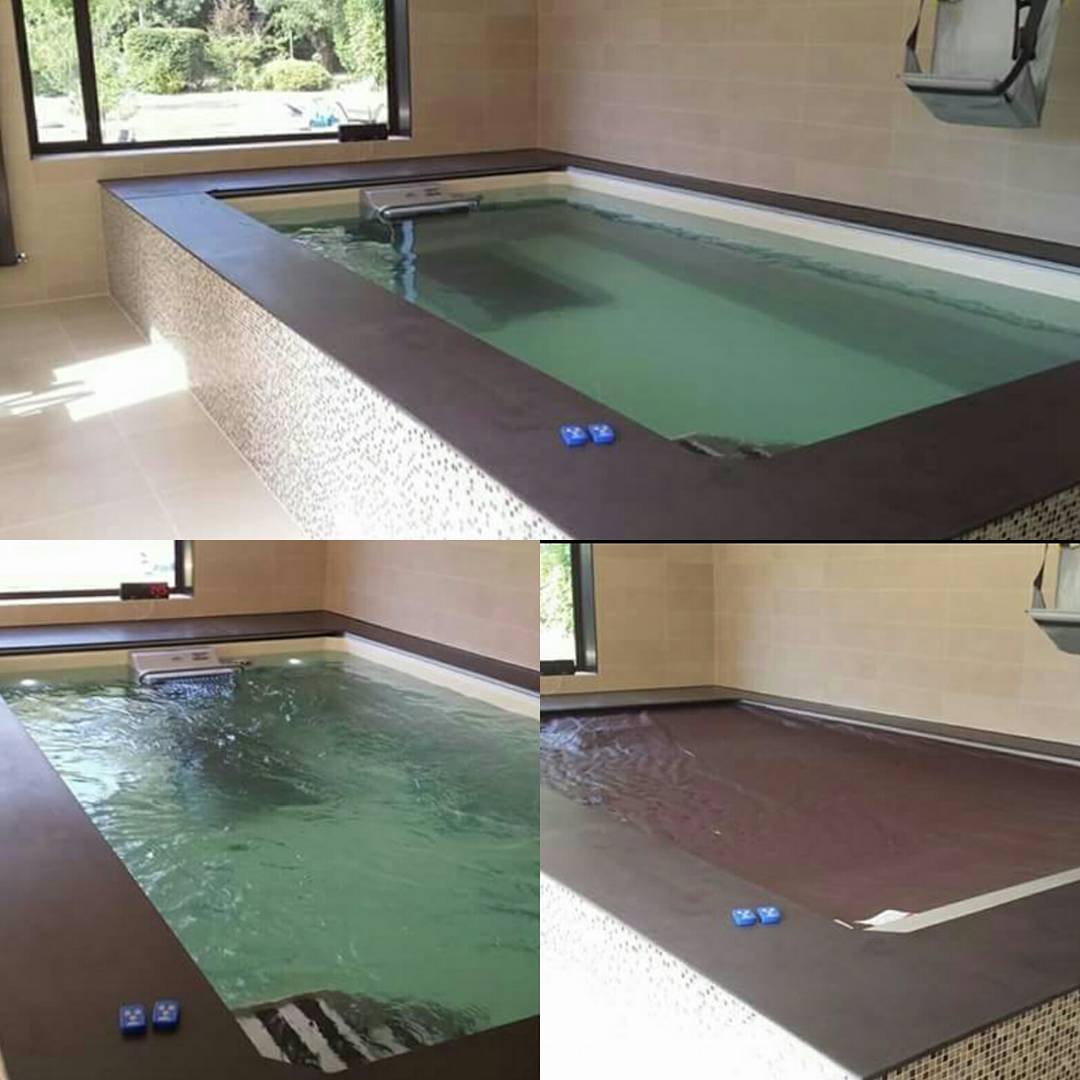 #Endlesspool #treadmill #safetycover #swimmingpool #pool #poolbuilder #poolbuild www.howardshydrocare.co.uk