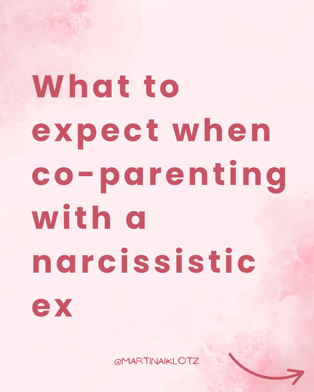 Co-parenting with a narcissist is a marathon!
You have to put systems in place in order to survive this. A big part of how you protect your peace is having a custody order that gives you some freedom.
Need help making one? Comment CUSTODY HELP to my on-demand workshop that will walk you through everything you need to keep in mind for your order.
‼️ Disclaimer: this is for educational purposes only. None of what I share is legal or therapeutic advice, and it does not represent personal matters.