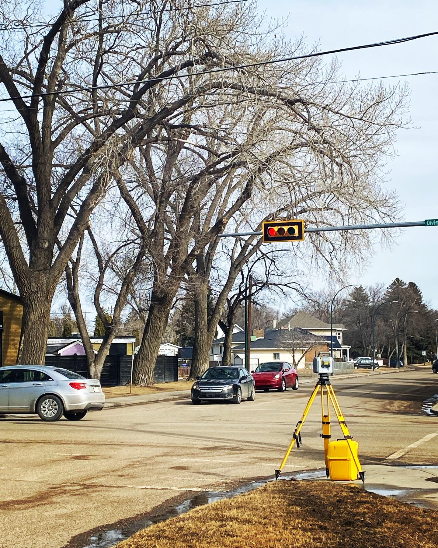 Collecting 4million+ points while I sit in the truck. Not a bad gig. #sx10 #trimble #yxh #benchmark