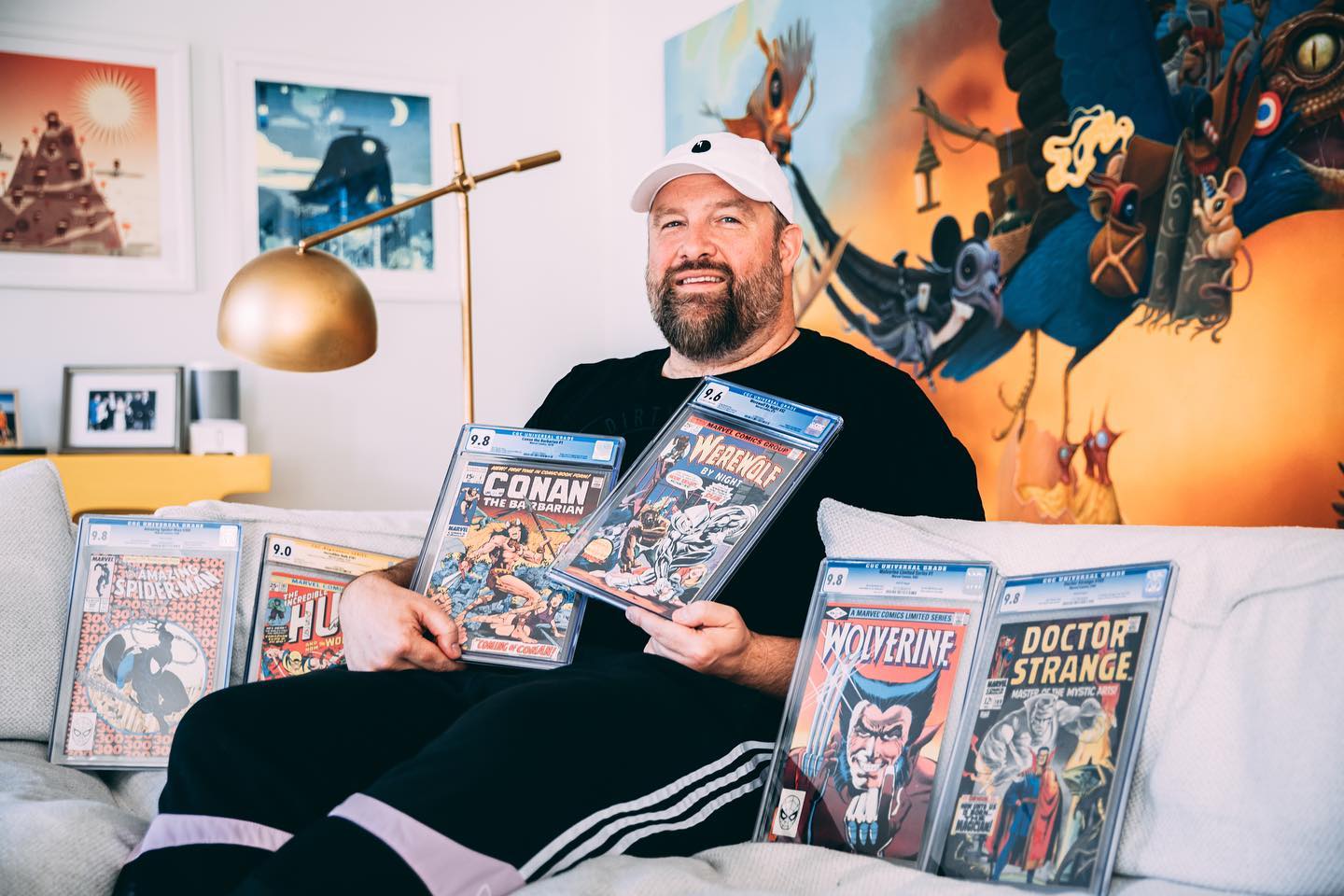 last year one of my projects was to help catalog and eBay some of Barclay’s comic books - just found this gem which I snapped for some publication in The UK who was going to run a story about his comic book collection. Can’t find the story so I don’t think it was ever posted but at least I got a cool pic 🤷🏼♂️