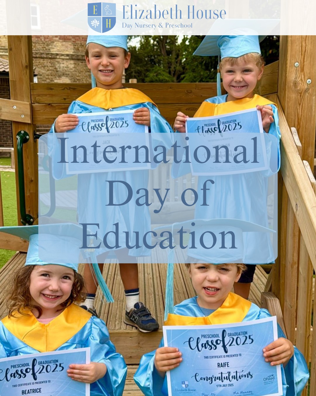 Education begins long before school and the early years are where strong foundations are built.
At Elizabeth House, we nurture curiosity, communication and confidence through play-based learning, helping children develop skills that will support them for life.
#preschool #elizabethhousenursery #nursery #earlyyears #eyfs #wallingford #oxfordshire #internationaleducationday #earlyyearseducation