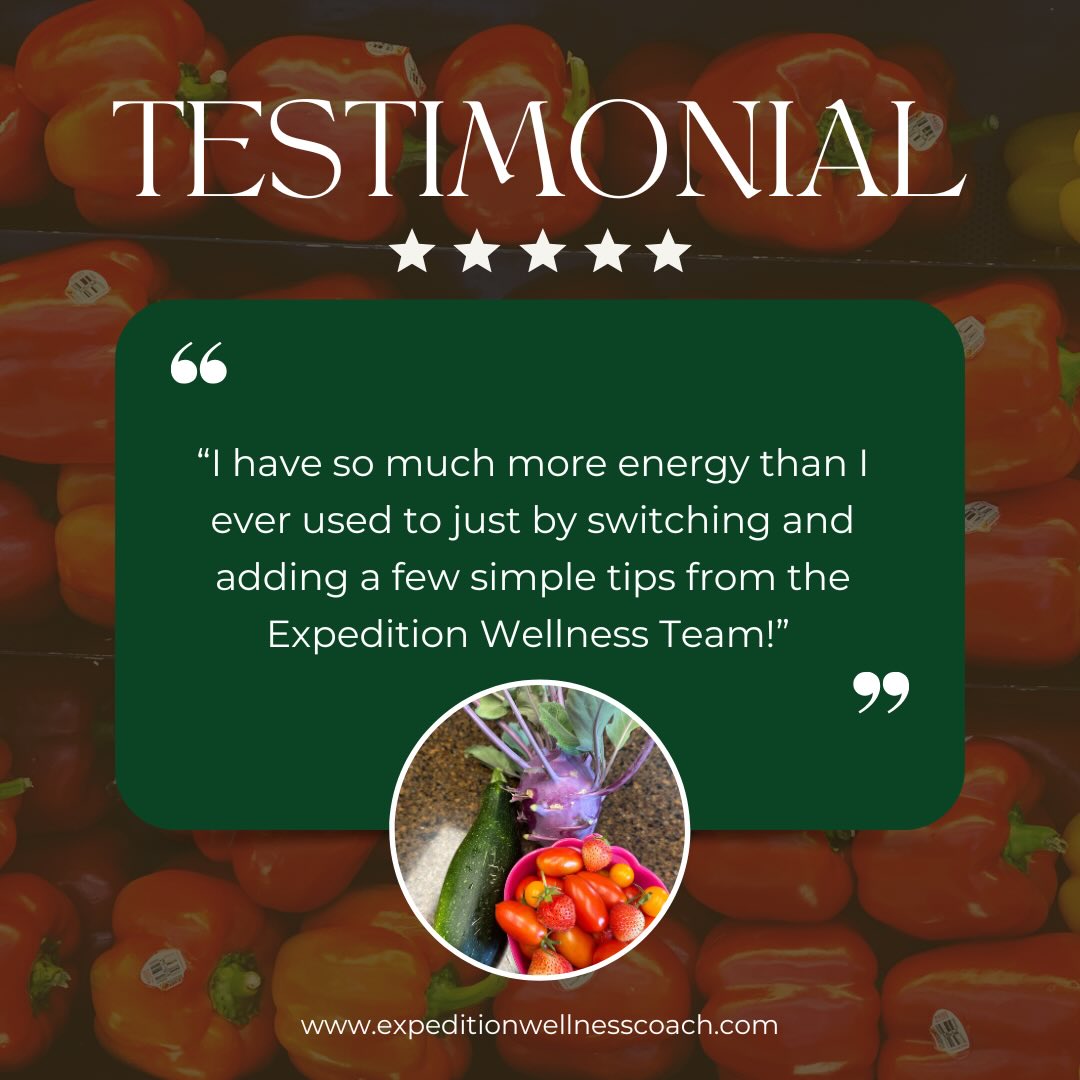 At Expedition Wellness we are about meeting our clients where they are at and helping them find sustainable practices to build upon their lifestyle habits to help them lead their best life.
Feeling low on energy?
Not knowing where to start?
Overwhelmed with the “information” out there?
Schedule your FREE complimentary consult today for any or all of our services by clicking the link in our bio.
#weightlossjourney #healthylifestyle #eatwell #eatwellbewell eatmoreveggies wellness improveyourhealth expeditionwellnesscoach health smallbusiness healthymeals nutritiousmeals delicious homemade healthyfood healthyeating nutrition dietician