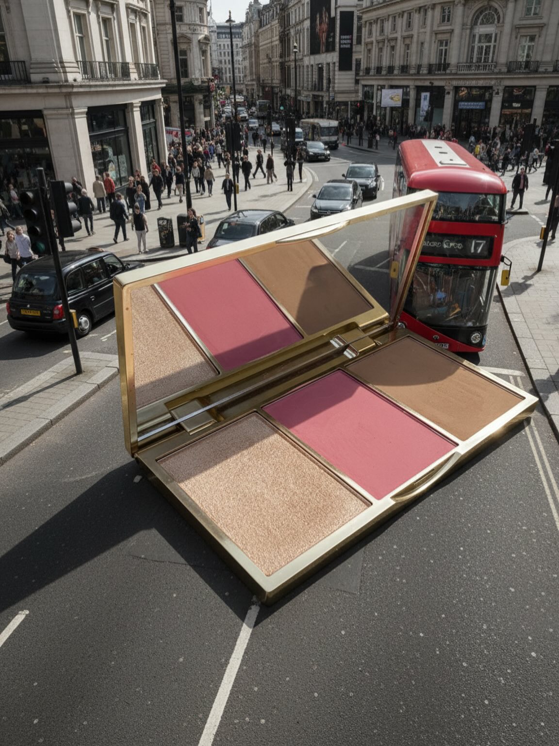 London today ! #feed #london #blondify #aigenerated