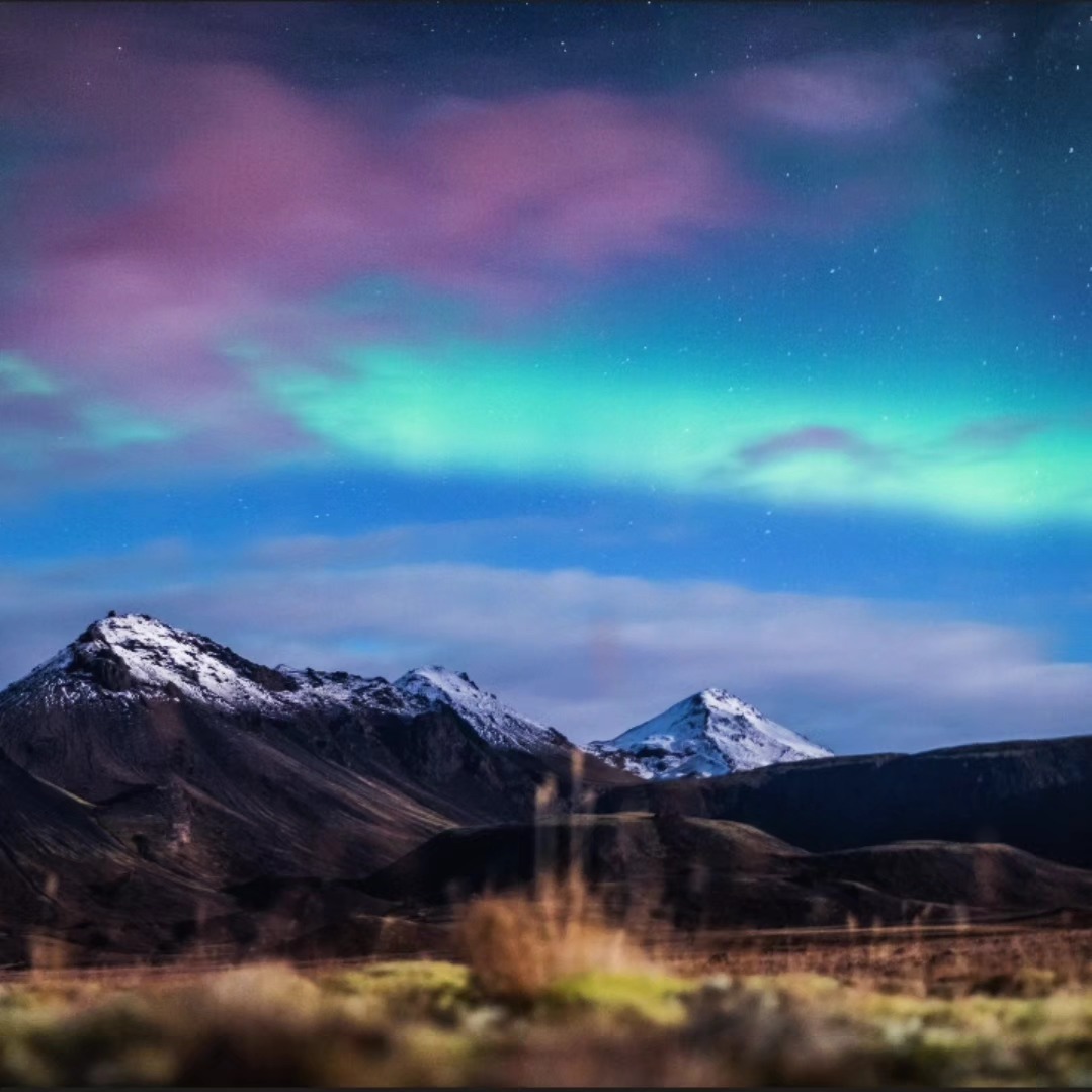 The Northern Lights, or Aurora Borealis, are visible in Iceland from late September to early April. These vibrant light displays are best seen in dark, clear skies, away from city lights.