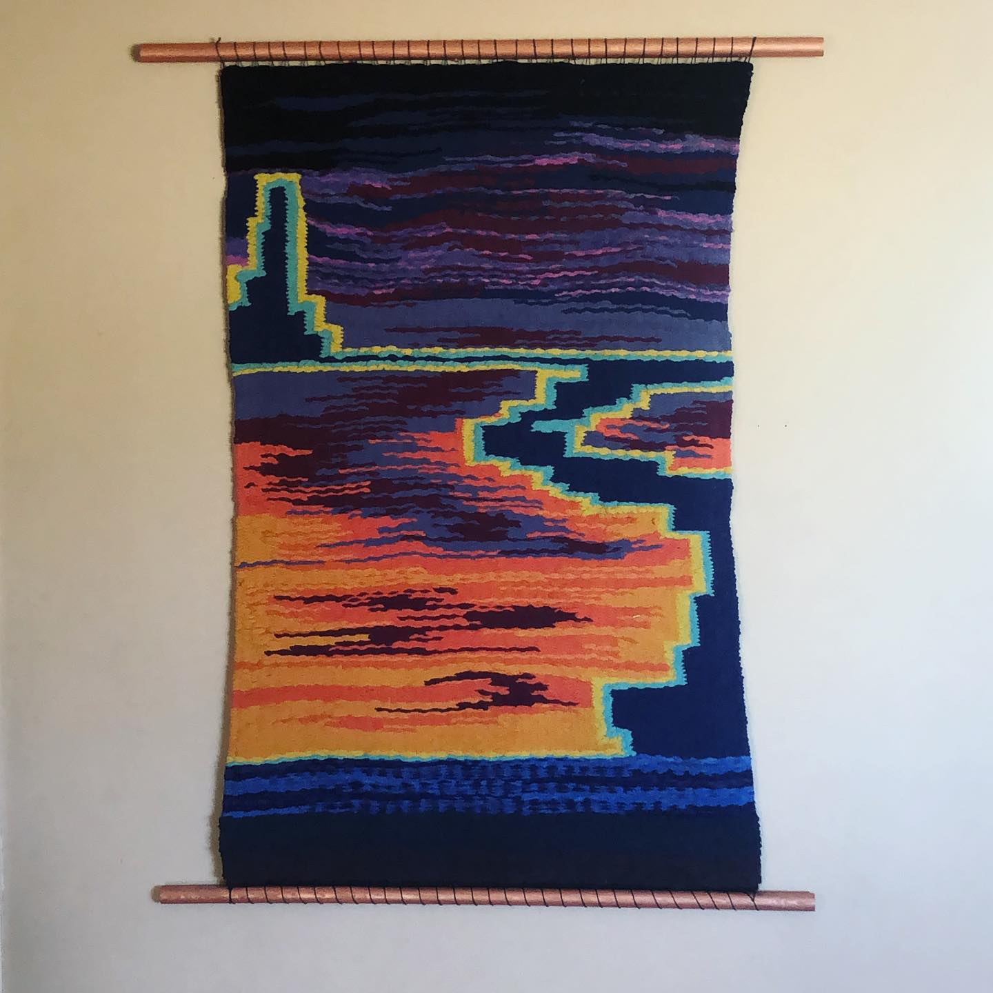 I would say our first tapestry went well. I learned a lot and ready for the next one!!
#handmade #homedecor #tapestry #bashiescustomdesigns #businesswomen