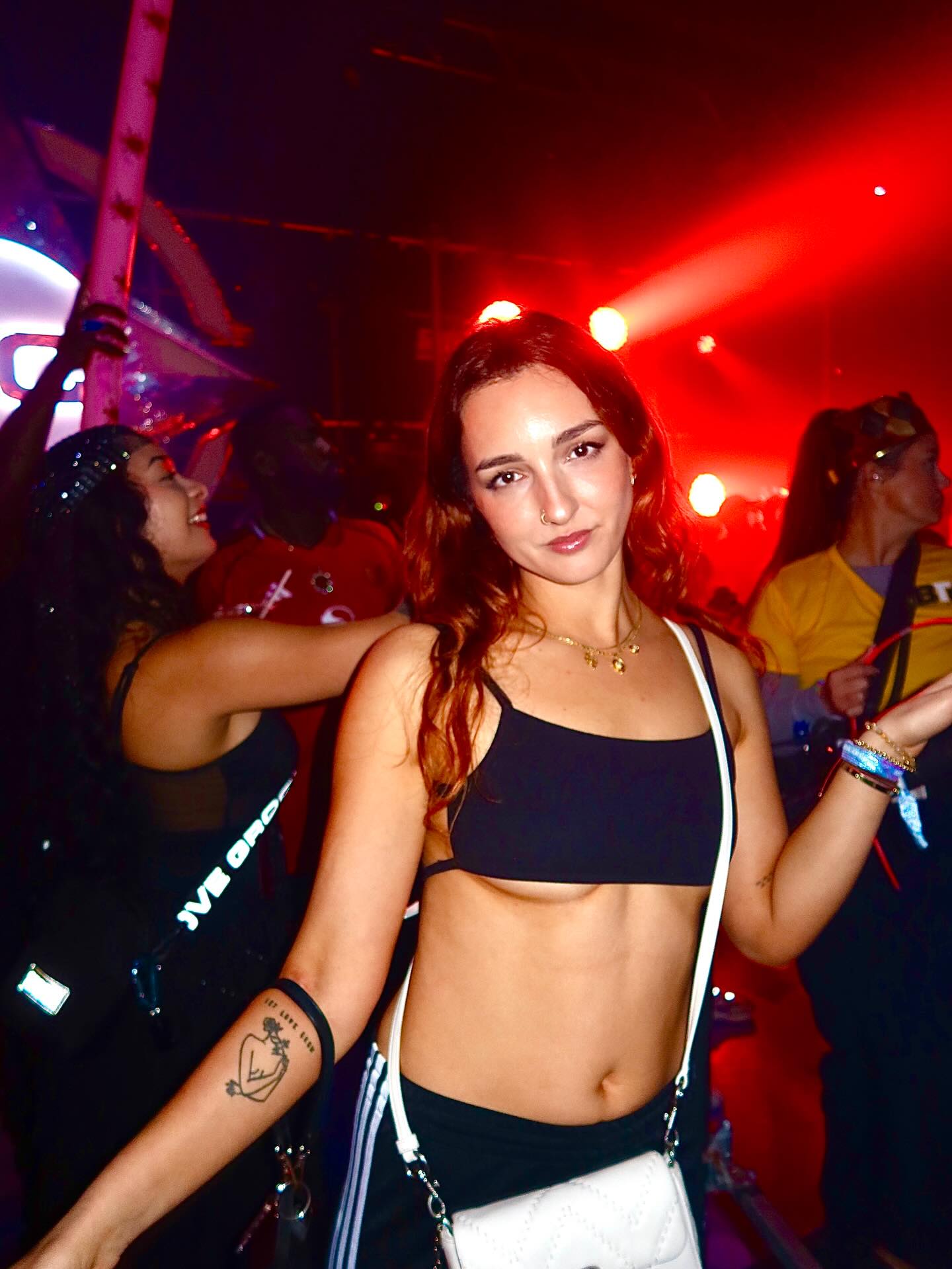 These photos beg the question: what if the Hangover was about a couple girl DJs at a cruise festival in the Bahamas?