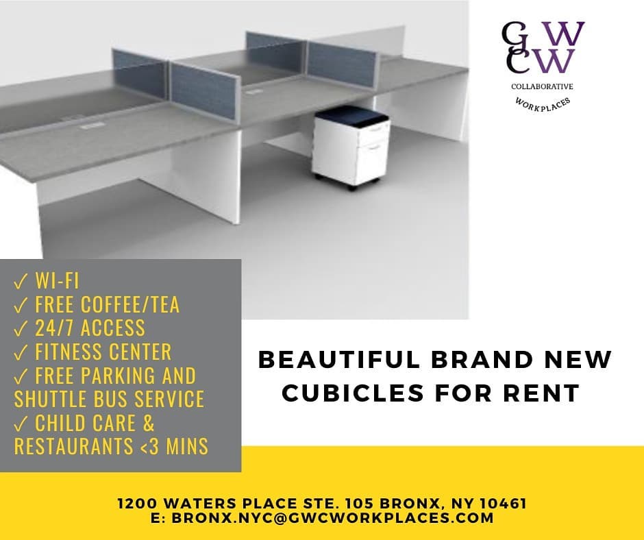 Get first dibs on our brand new modern cubicles! Our space is undergoing renovations to have our aesthetics match our outstanding service.
- Free Internet/Wifi
- Free Coffee/Tea
- Free Gym
- Free Parking and Shuttle Bus Service
- 24/7 Access
Who doesn't like free things included? Inquire today!
#officespace #cubicles #virtualoffice