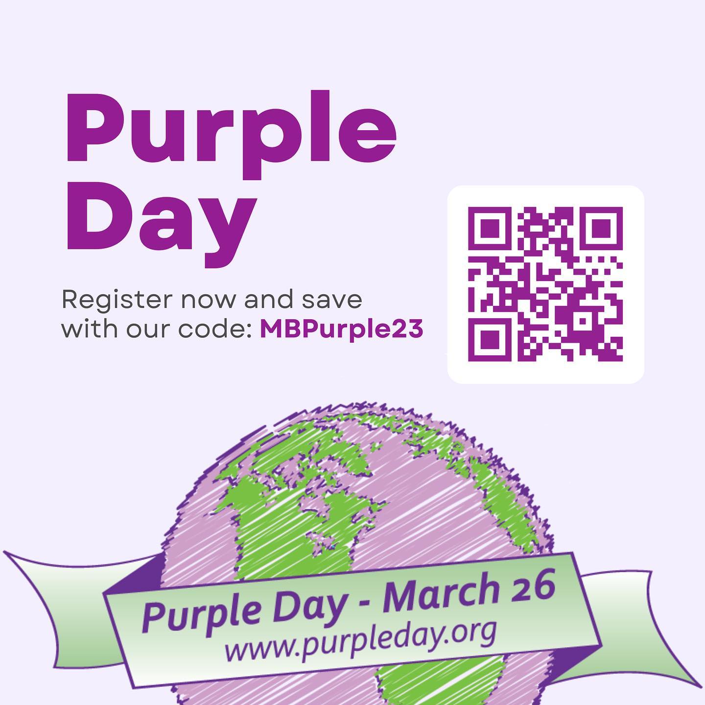 Join us in supporting Purple Day, an international effort to raise awareness of epilepsy. Want to learn from leading veterinary experts how you can help canine companions with epilepsy? Register for VetVine's Canine Epilepsy Summit š https://bit.ly/PurpleDay23 and save with code MBPurple23. Veterinarians and veterinary technicians save $23. Non-veterinarians save $10. Valid through 3/31. #PurpleDay