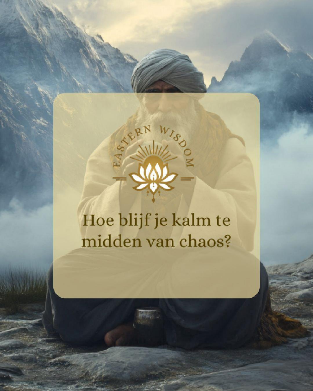 Hoe blijf je kalm te midden van chaos?
Wanneer je problemen te dicht bij je houdt, lijken ze alles te bepalen 🌪️✨. Door afstand te nemen en losser vast te houden, ontstaat er ruimte en overzicht 🌿. Rust ontstaat niet door controle, maar door lichter te dragen wat het leven je aanreikt 🙏.
#innerlijkerust #loslaten #levenswijsheid #mindfulness #oostersewijsheid #balans #bewustleven