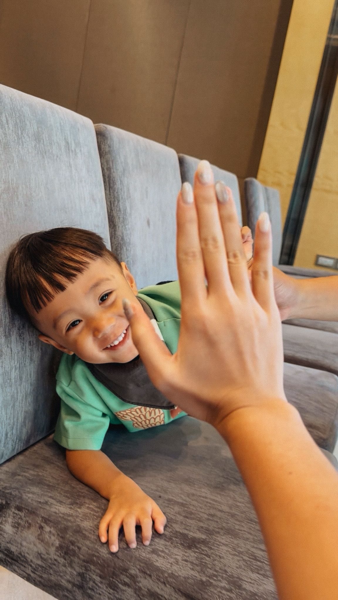 Sunday smiles, grateful hearts, and high fives all around at @ifgfsg 🙌✨