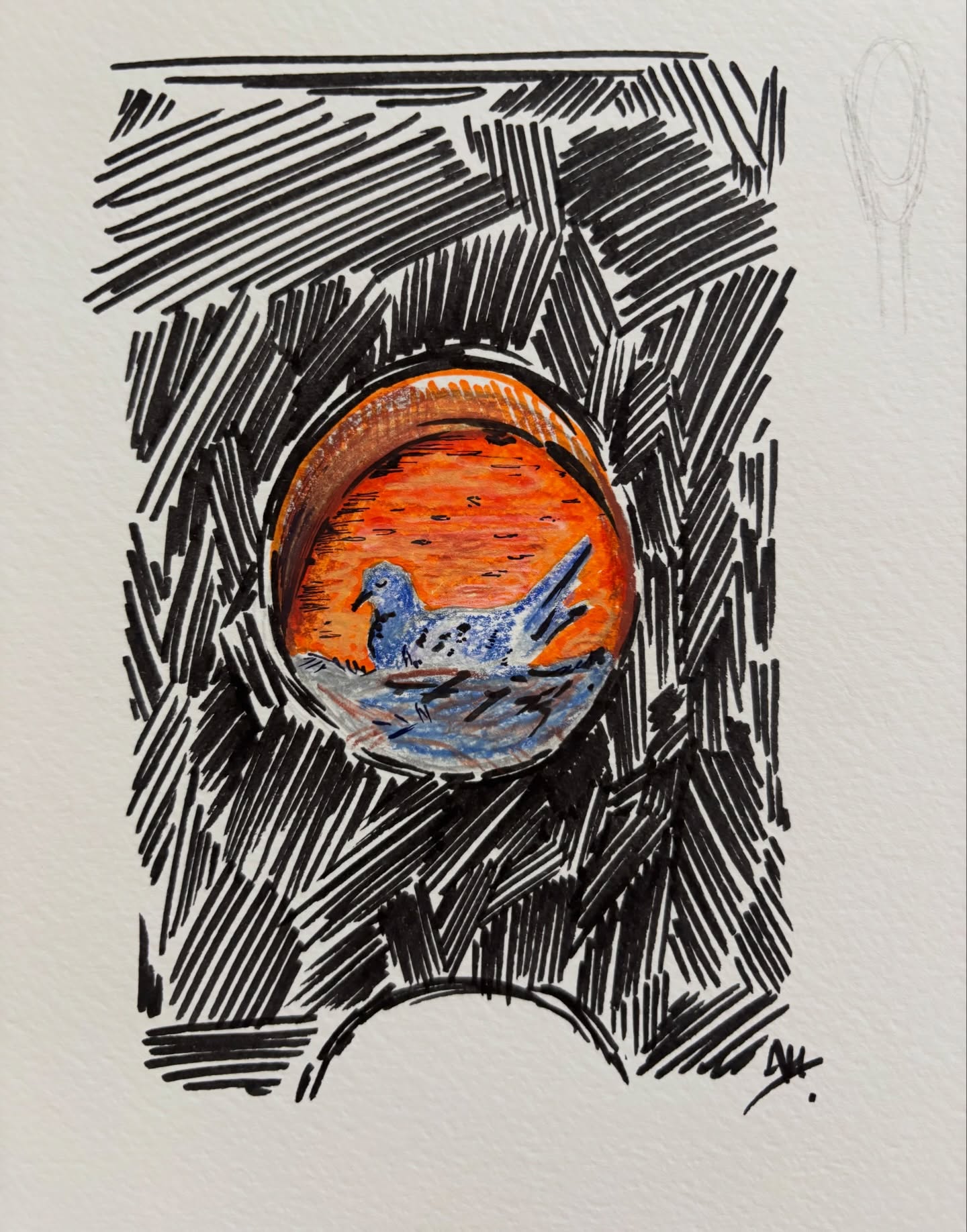 Sketchbook doodles (plus a pottery octopus 🐙)
Ps. Somehow about half of these are related to @abisheppard_ 🩵 - apparently she’s my muse xoxo
.
Materials:
Blanks sketchbooks & @cansonpaper (coloured)
Mix of biro, water soluble pastels, @dalerrowney1783 FW inks, @lyra_feelcreative graduate & aquarell pencils
.
.
.
#art #showyoursketchbook #artist #sketchbook #sketch | pencil | ballet | portrait | wildlife | pet | cat | ink | pen | biro | realism | geometric