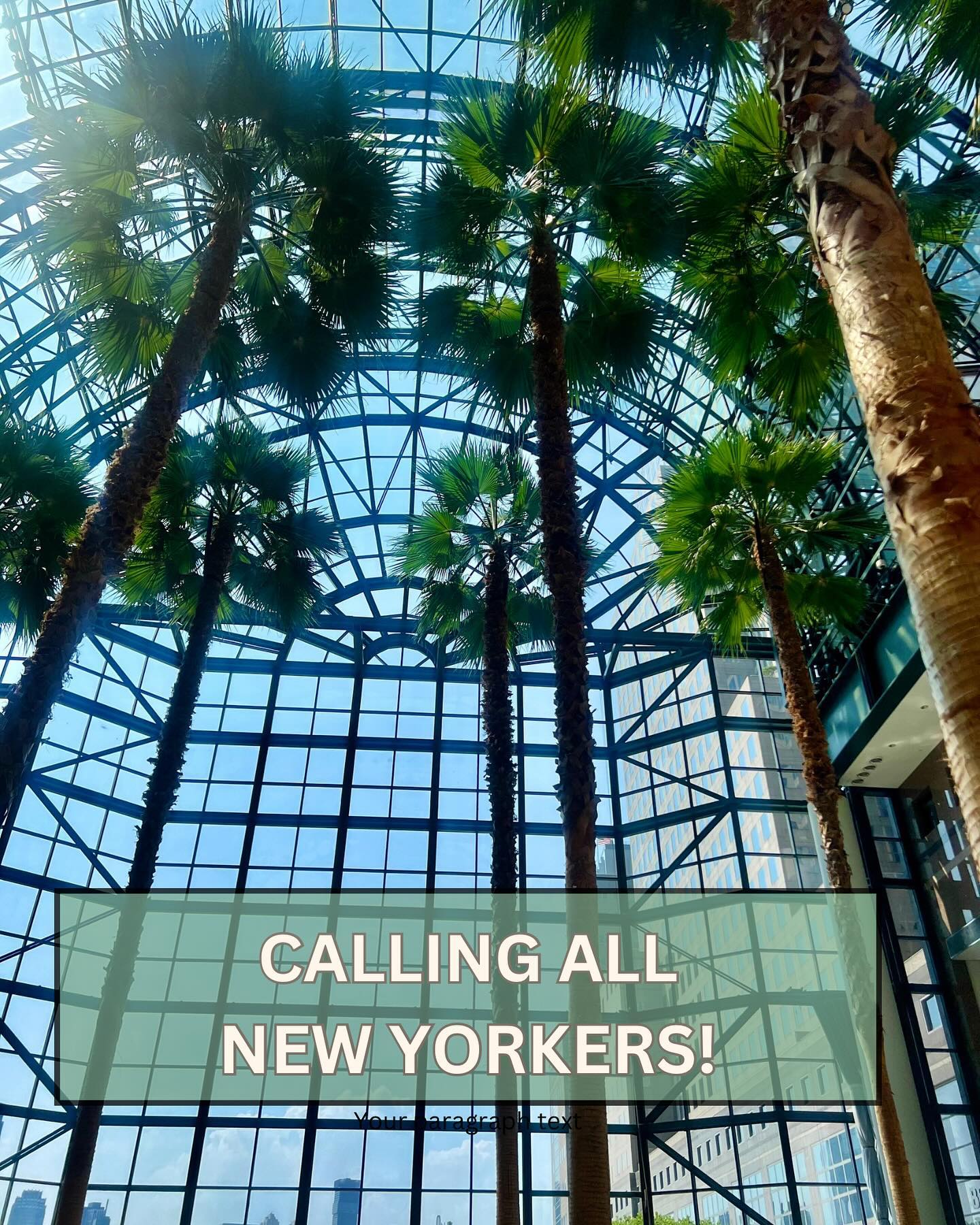 ๐ฃ CALLING ALL NEW YORKERS! ๐ฃ
๐ฝ Where is your favorite place to work from remotely in Manhattan? ๐ฝ
I've been enjoying taking time away from my regular desk for strategy and planning sessions.ย One of my favorite spots is in Brookfield place because of its accessibility, there so much space indoors and out, multiple restaurants, palm trees ๐ด and it's by the water.ย This week I spotted someone who had literally set up an office for themselves, multi-screens, video, the works - It was quite inspiring!ย ๐จ๐ปโ๐ป
I'm often asked where is a good spot to work from or take meetings in New York so I'm putting it out to my network -
๐ Where do you like to work from and take meetings in Manhattan when you're not working from home or the office?
๐ Do you have any favorite coworking spaces youโd recommend?
Comments below please!ย
#remotework #CoworkingSpace #VirtualOffice #inspiringspaces #askingforafriend #newyork #Manhattan #wfh #dowhatmakesyoursoulshine #coach #ukinnewyork #britsinnyc #london #entrepreneurialsoul ๐ฆ๐ด๐ฝ