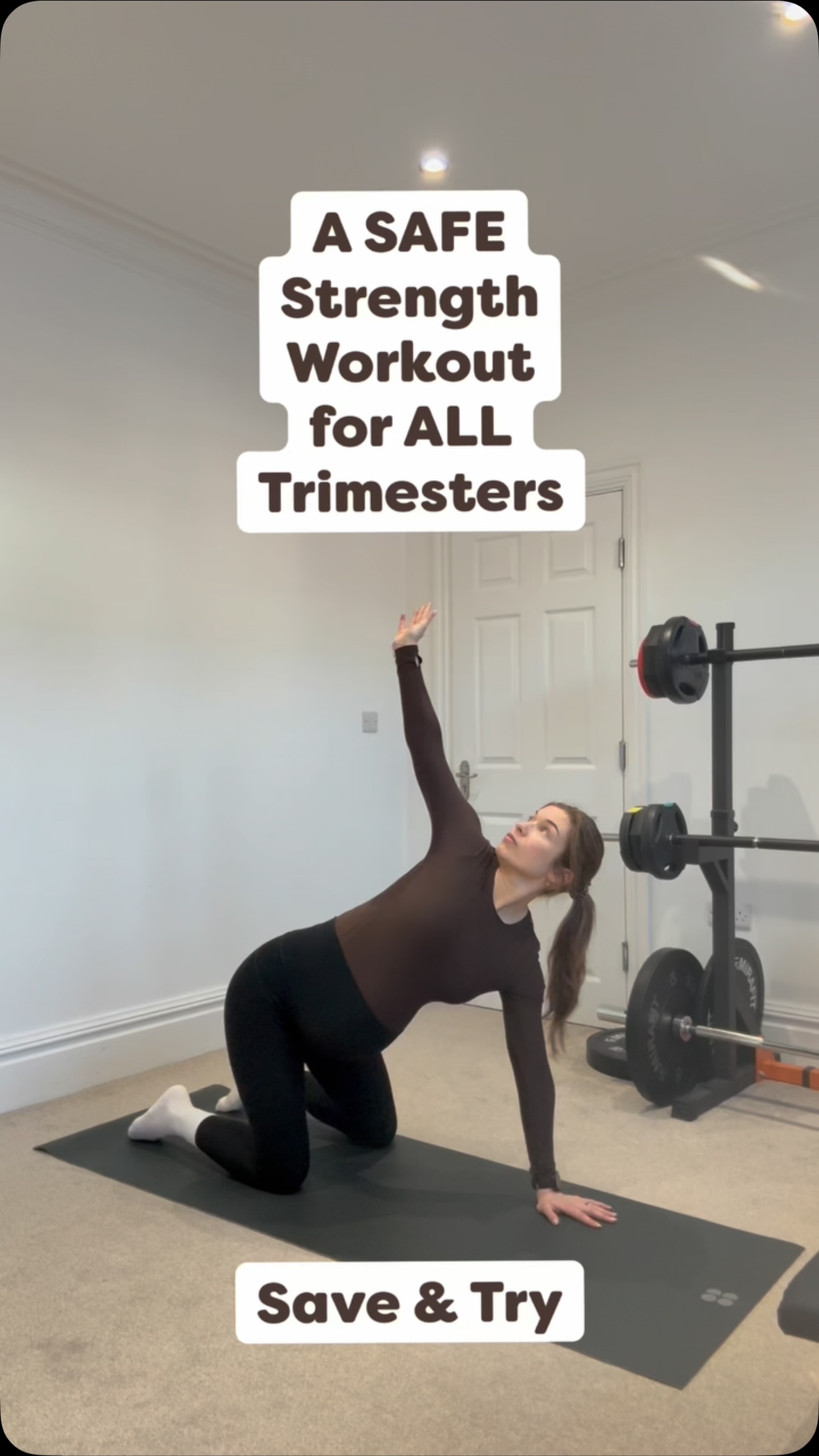 Safe, supported strength for every trimester 🤍
Pregnancy can make exercise feel confusing.
Most mums just want to feel strong, capable and connected in a changing body.
This is a gentle full-body dumbbell workout you can use at any stage of pregnancy.
Slow, controlled, bump-friendly and easy to modify — so you can breathe, move and feel safe.
✔ Choose comfortable weights
✔ Move at a pace you can chat
✔ Rest whenever you need
🤍 Always listen to your body and stop if anything feels uncomfortable, heavy, painful, or causes pressure, dizziness or doming.
👉 SAVE for your next pregnancy workout
👉 NEW Pre Natal Strength Guide in my bio
Always get clearance from your midwife or GP before exercising in pregnancy.
#prenatalstrength #safestrength #pregnancyworkout #nurturedpt #prenatalguide