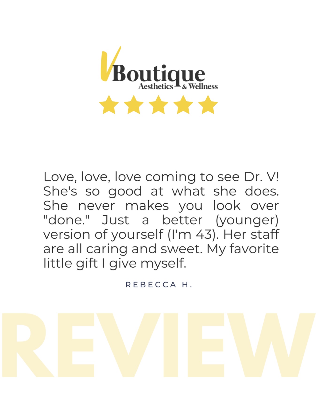 This is exactly what we aim for with every visit ✨
Dr. V’s philosophy is all about subtle, intentional treatments that help you look like a refreshed, confident version of yourself — never overdone. We’re honored to be your favorite little gift to yourself and grateful you trust our Palm Beach team with your care 💛
📞 Call or text 561-357-2020 to book your next visit.
#modaesthetica #PalmBeachMedSpa #SouthFloridaAesthetics #NaturalResults #MedicalAestheticsFL