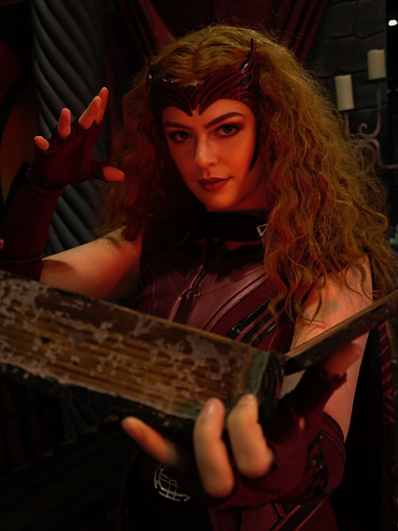 I have everything under control✨
In your opinion, is Scarlet Witch a hero or a villain? I’m curious to know what yall think of her!
Photo by @mannygems_photography
✨#scarletwitchcosplay #scarletwitch #wandamaximoffcosplay #wandavisioncosplay #multiverseofmadness