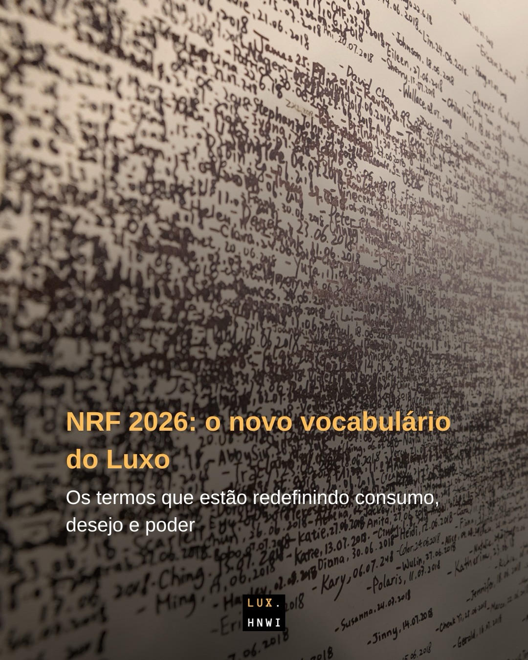 O Luxo mudou de língua. Você é fluente? 🏛️
A NRF 2026 não foi sobre vitrines ou coleções. Foi sobre uma reescrita estrutural de como o mercado opera. Se você ainda está focado apenas em “Experiência do Cliente” ou “Omnichannel”, você está operando com o manual da década passada.
O novo jogo é jogado com novos códigos:
▫️ Time Sovereign: O tempo como a moeda final de status.
▫️ Friction Premium: Por que a dificuldade de acesso agora gera valor.
▫️ Agentic Economy: Quando a IA decide o que seu cliente compra.
Este carrossel é o seu Glossário de Sobrevivência. É o vocabulário que separa quem vende produtos de quem domina narrativas.
Mas atenção: as definições estão aqui, mas a estratégia está no site.
📲 Acesse o Link na Bio e leia os 3 Artigos Exclusivos (“The Retail Darwinism”, “Beyond Retail” e “The Human Algorithm”) onde dissecamos como aplicar cada um desses conceitos no seu negócio agora.
#NRF2026 #LuxuryMarketing #BusinessStrategy #UHNWI #VarejoDeLuxo