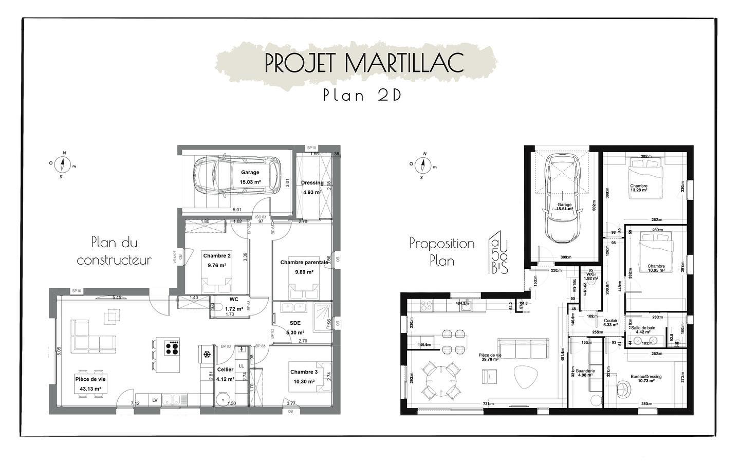 Changer les espaces ou les créer…
.
.
Selon son mode de vie, ses besoins, ses envies deco et également pour les logiques de circulation, l’étude de l’aménagement de l’espace est indispensable.
.
- Projet Martillac -
Ici le constructeur a proposé un plan que les clients trouvaient trop « standard », impersonnel et non fonctionnel pour leur style de vie.
Ils souhaitaient se projeter avec leurs meubles, avoir des propositions de sur mesure mais également la possibilité de placer des meubles du commerce fonctionnels et aménagés esthétiquement (plutôt que des placards coulissants standards par exemple)
.
Que pensez vous de ce nouveau plan?
.
.
.
#au50bis #plan2d #plandamenagement #decoratricedinterieur #architecteinterieure #decoratricebordeaux #igerbordeaux #bordeauxmaville #decorationinterieur #architectureinterieure
