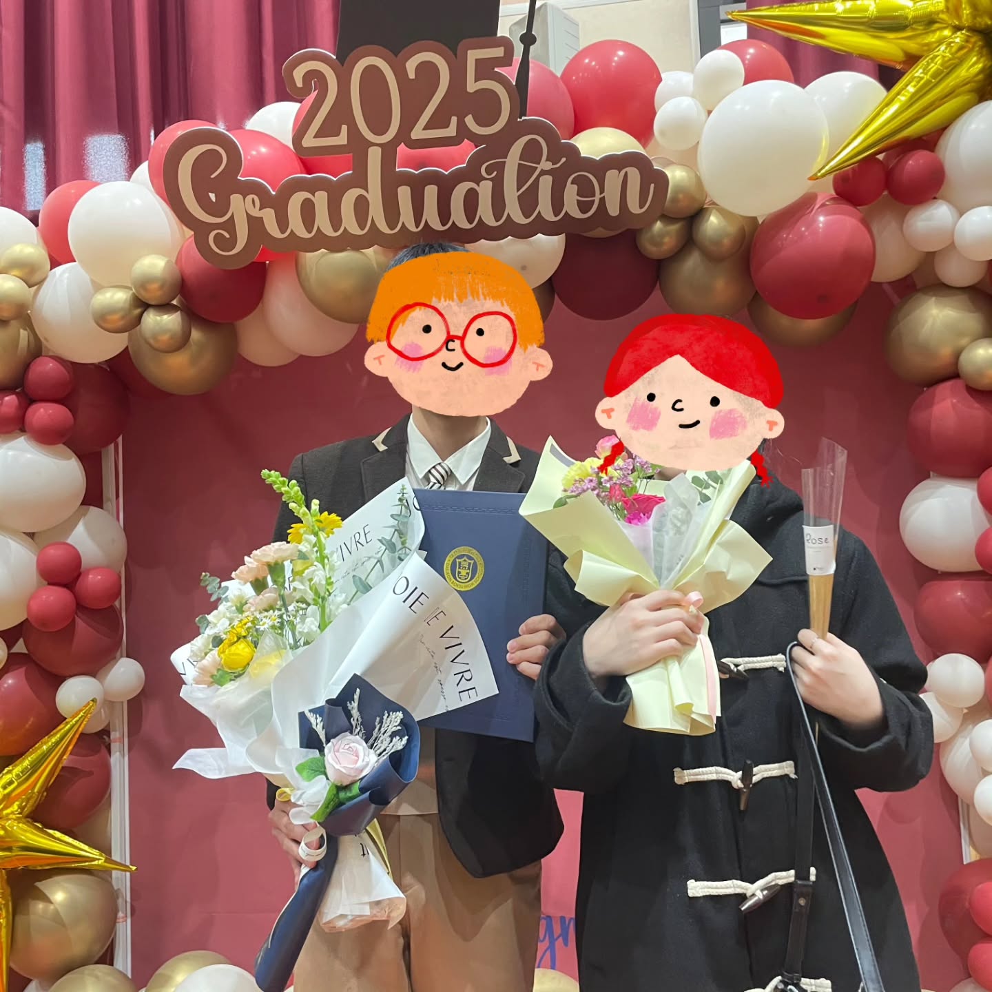 The two students supported by His Pearls have officially graduated high school and will start their college journey soon! We are so proud of their hard work and will keep cheering them on with prayers and support. We gifted them computers for their studies, and their happiness means the world to us. Way to go, kids! God will be with you always and we will too. ^^ ❤️🙏