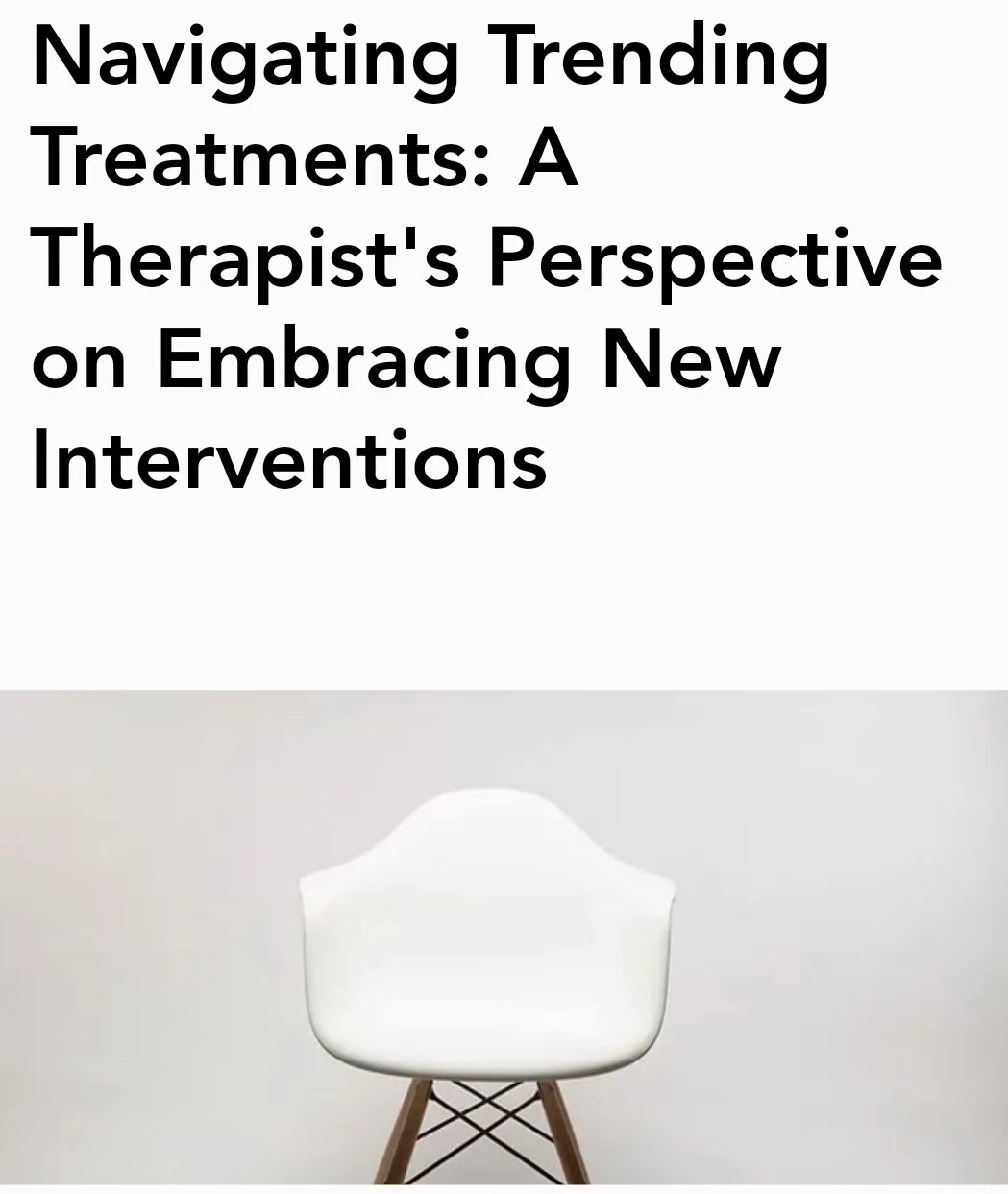 #newblogpostalert #therapists4therapists
https://www.awatherapyccc.com/post/navigating-trending-treatments-a-therapist-s-perspective-on-embracing-new-interventions