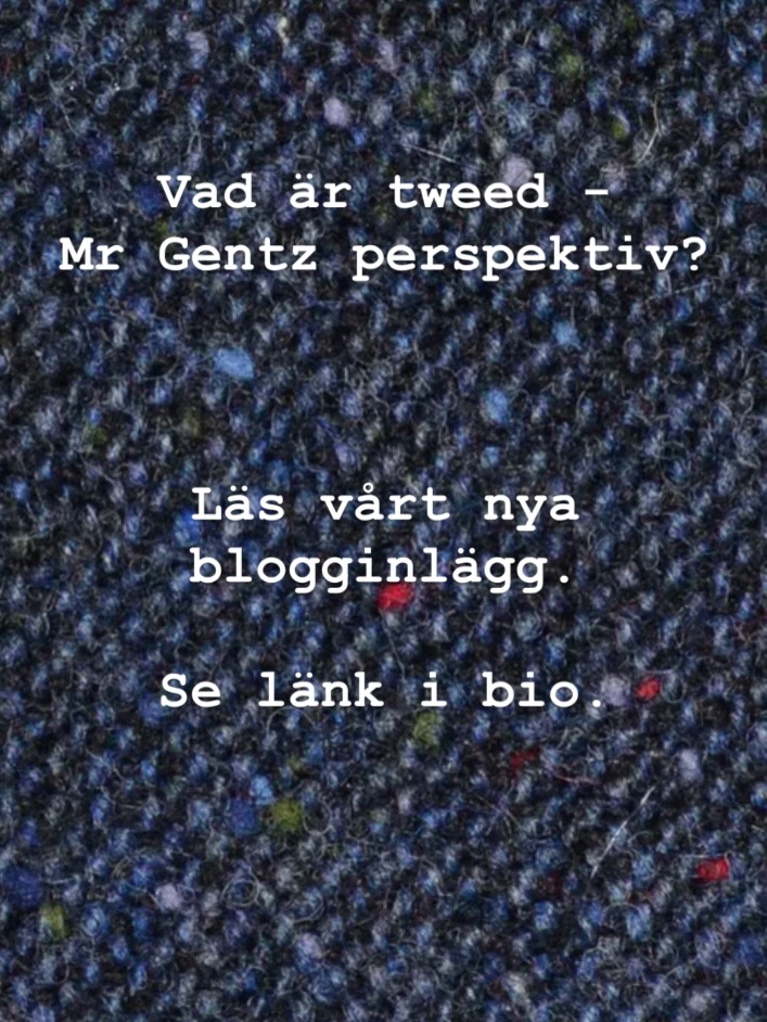 Tweed är så mycket mer än ett tyg, läs vår serie Vad är tweed - Mr Gentz perspektiv? Del 1.
”Tweed är ett ylletyg. Grovt, tåligt och från början fullständigt ointresserat av att vara elegant.”
#tweed #secondhand #menswear #goteborg #preloved