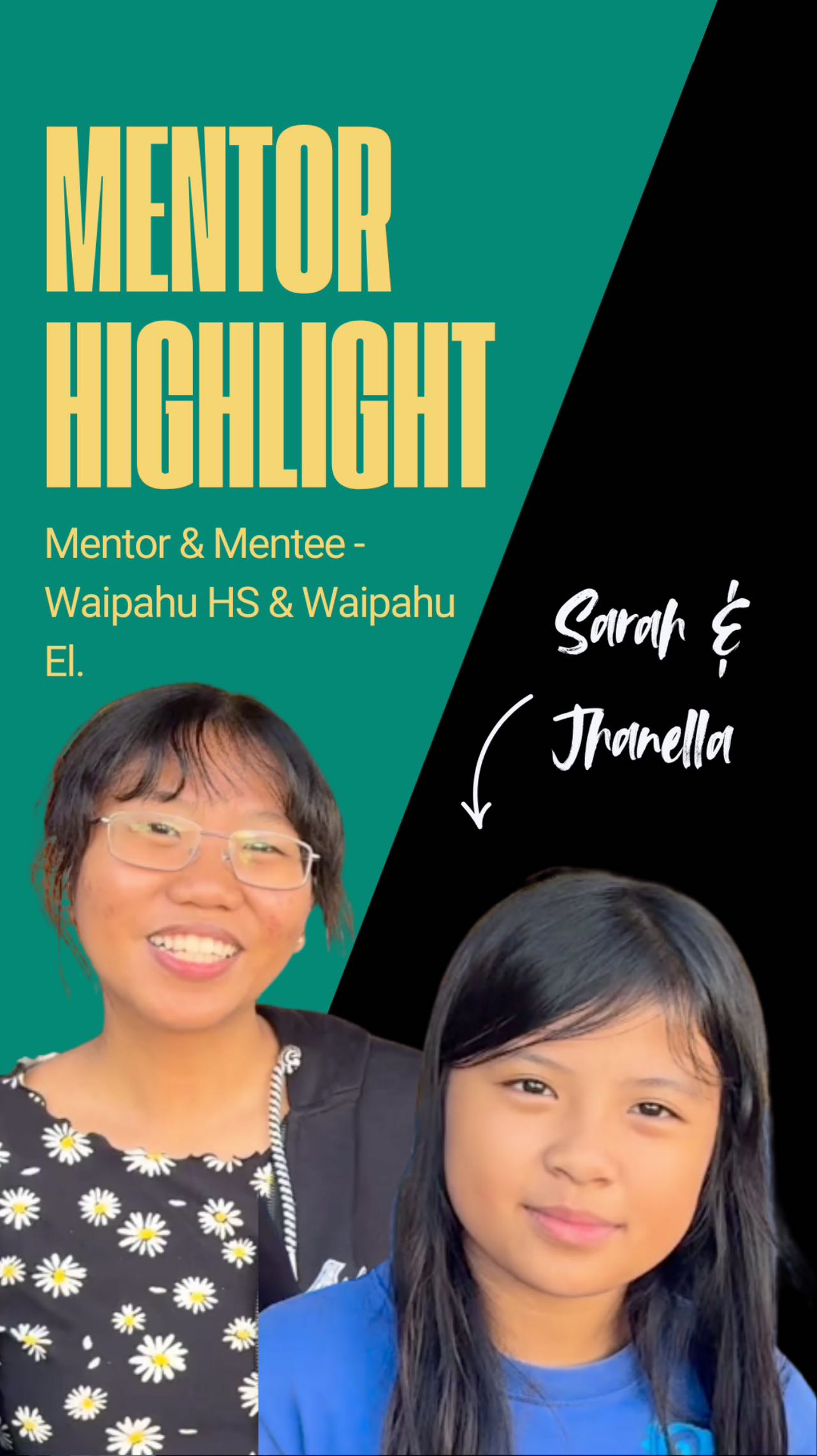Sarah, a mentor from Waipahu High School defines what being a Mālama mentor is all about!✨
January is almost over but stay updated, there are more mentor highlights coming before Mentoring Month ends! 😆
Comment down below what YOU think mentoring is all about!⬇️
#MālamaMentors #MentorshipIsAMust #MentoringMonth