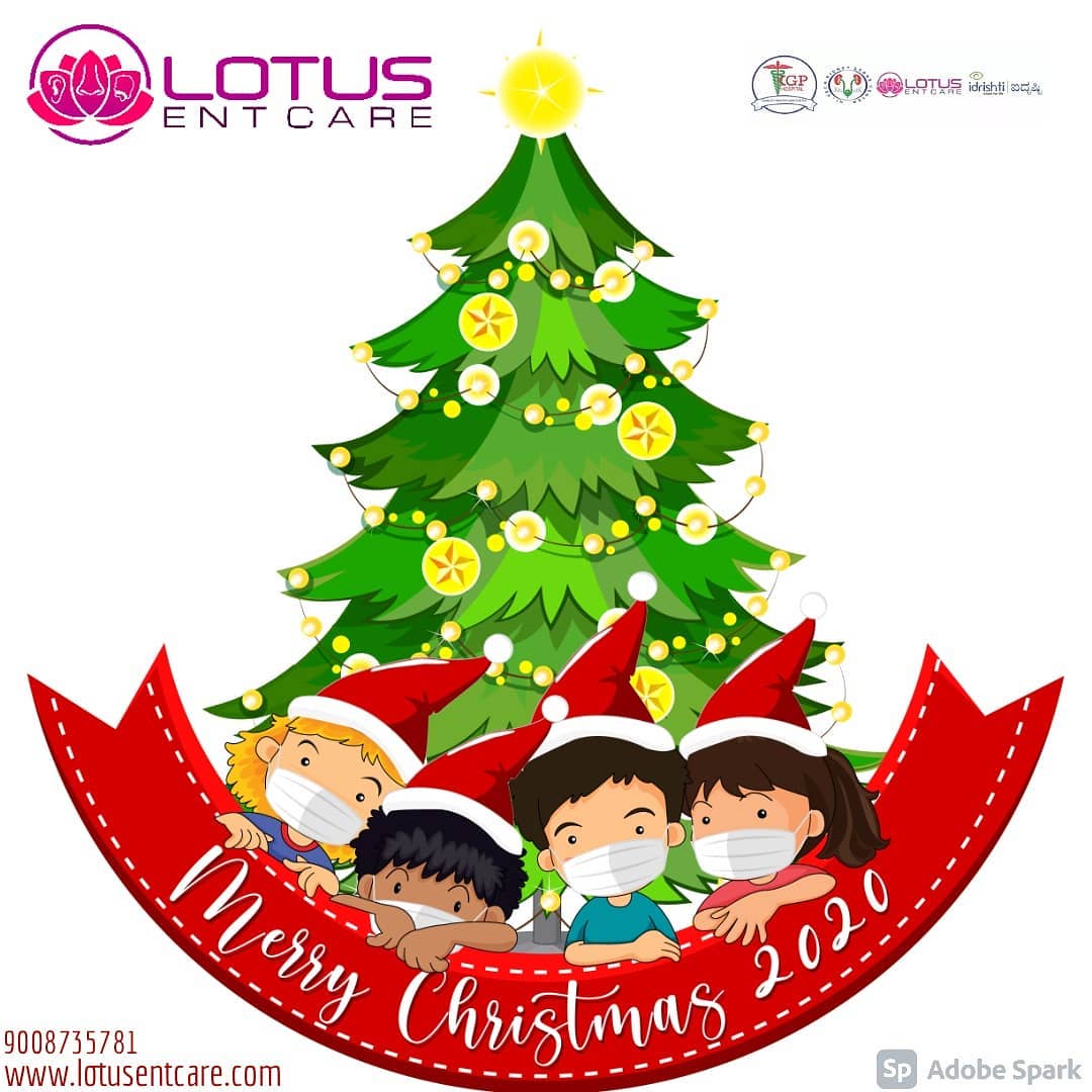 A very merry Christmas to you all.
Have a safe anad healthy holiday season ahead .
Do follow safety precautions and let's all pray for a healthier tomorrow.
#lotusentcare #kgphospial #merrychristmas #safechristmas #covidchristmas #staysafe #merrychristmas🎄 #entcare #drkamalpandyan