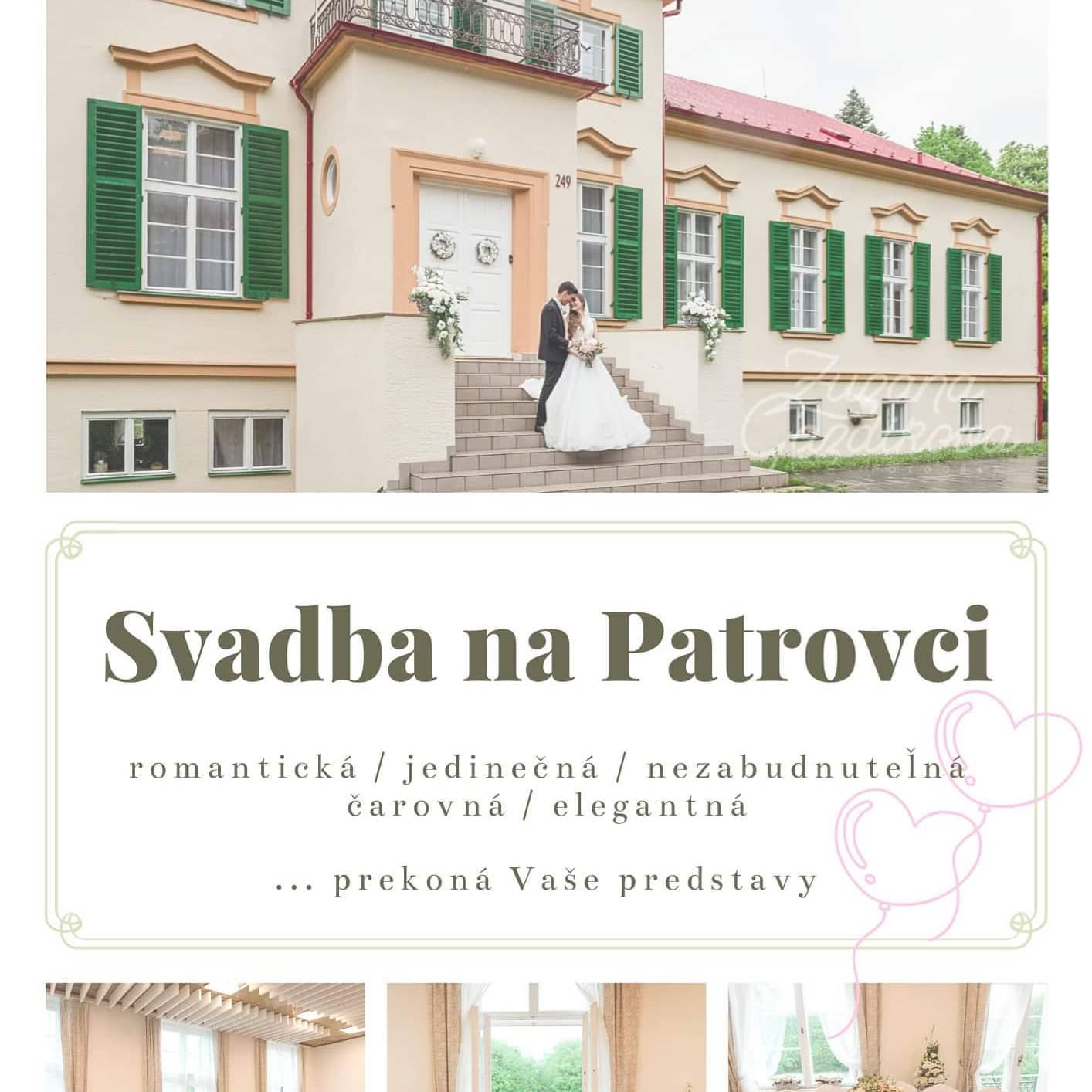 Je téma svadby pre Vás aktuálna? Vaša svadba na Patrovci bude jedinečná ❤ #svadba