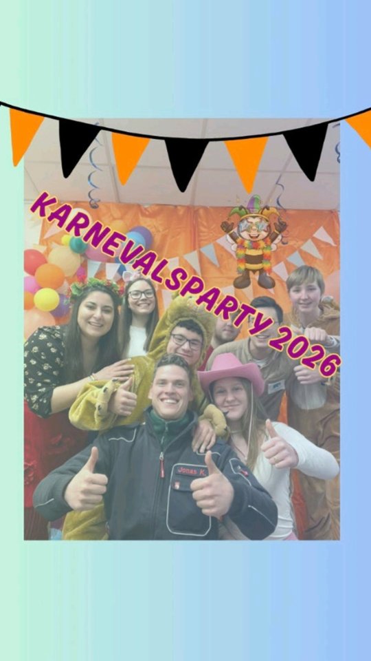 *Bald jeht et widder loss!*🥳
Motto-Outfits werden hart gefeiert! 😎
Unser Karnevals-Motto:
Treu Kolping in jedem Gewand. Wir feiern bunt. Hand in Hand. 🥳🧡 BUNT. JECK. VIELFÄLTIG.🌈🖤
Veilchendienstag 17.02.26✅️
Ab 12:11 Uhr 🕕
Kolpinghaus Mönchengladbach
Alter Markt 10
#karneval#kobieac#mönchengladbach#kölschemusik#gemeinsam