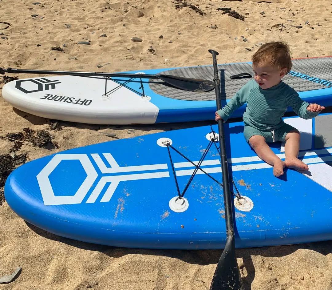 Heatwave cuteness š
With a heatwave sweeping the nation and waters in the South of England reaching a tropical 16 degrees Celsius, what better way to escape the sweaty shoreline than on the Offshore Paddle Adventure Board II.
#supuk #grom #SUP #paddleboarding #paddlefun #paddleboardingfun #adventuretime #swisbest #heatwave #holiday