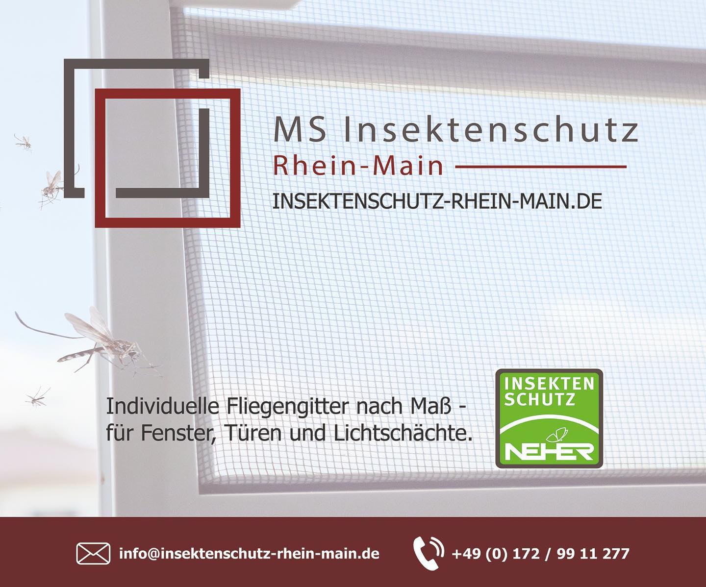 Neher Insektenschutzgitter bieten optimalen Schutz vor Fliegen, Mücken, Spinnen und Insekten aller Art.
Kostenlose Beratung und Aufmaß vor Ort sind essentiell für eine professionelle Zusammenarbeit.
🟥⬜️insektenschutz-rhein-main.de
#fliegengitternachmaß #fliegengittertür #fliegengitterfenster #insektenschutzgitter #transpatec #transpatecgewebe #insektenschutzrheinmain #hausbau2022 #hausbau2023 #homeinterior #homerenovation #insektenschutztür #insektenschutzschiebetür #bauherren2022 #lichtschachtabdeckung #tvwallau