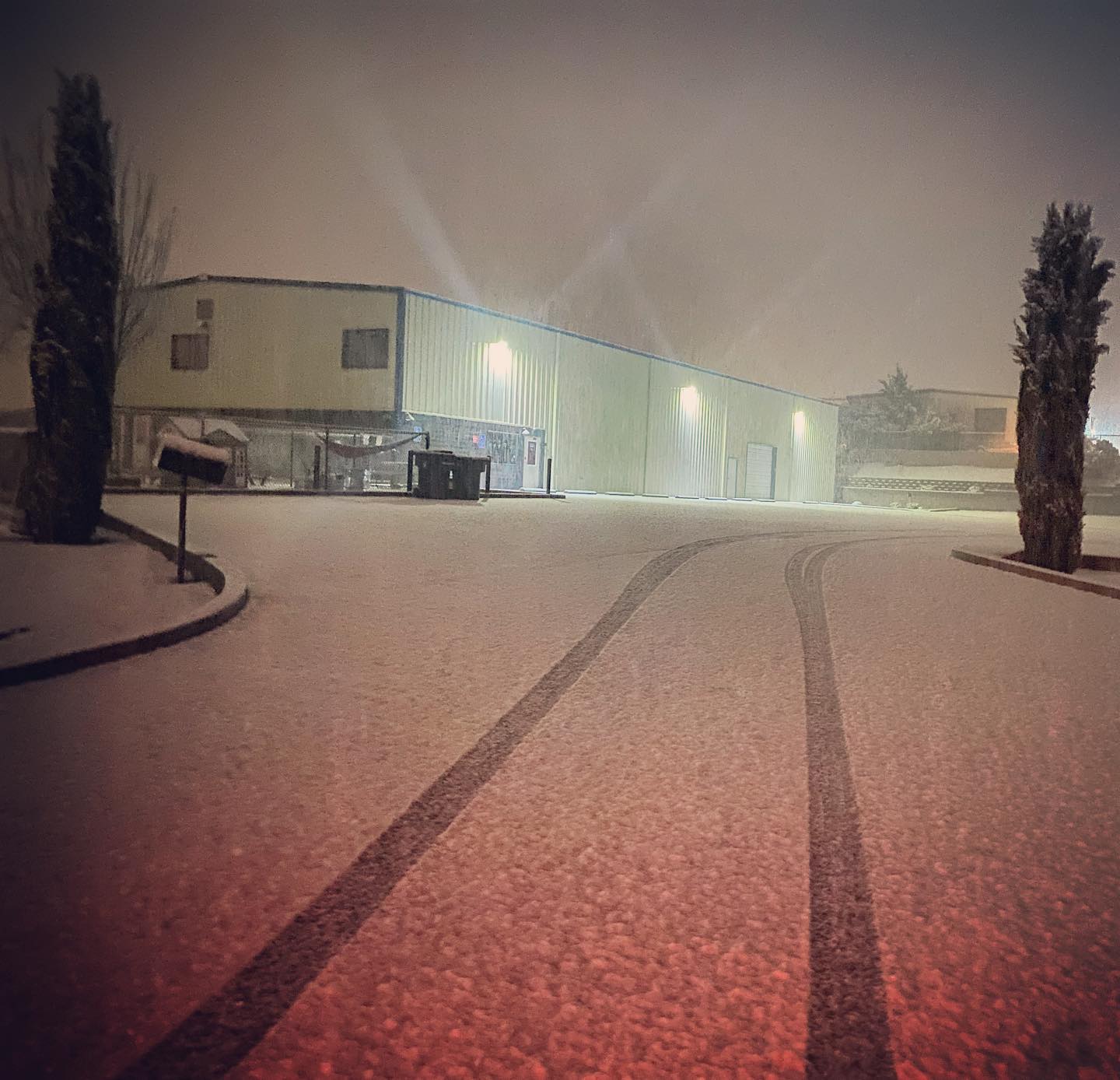 Itās a winter wonderland tonight š