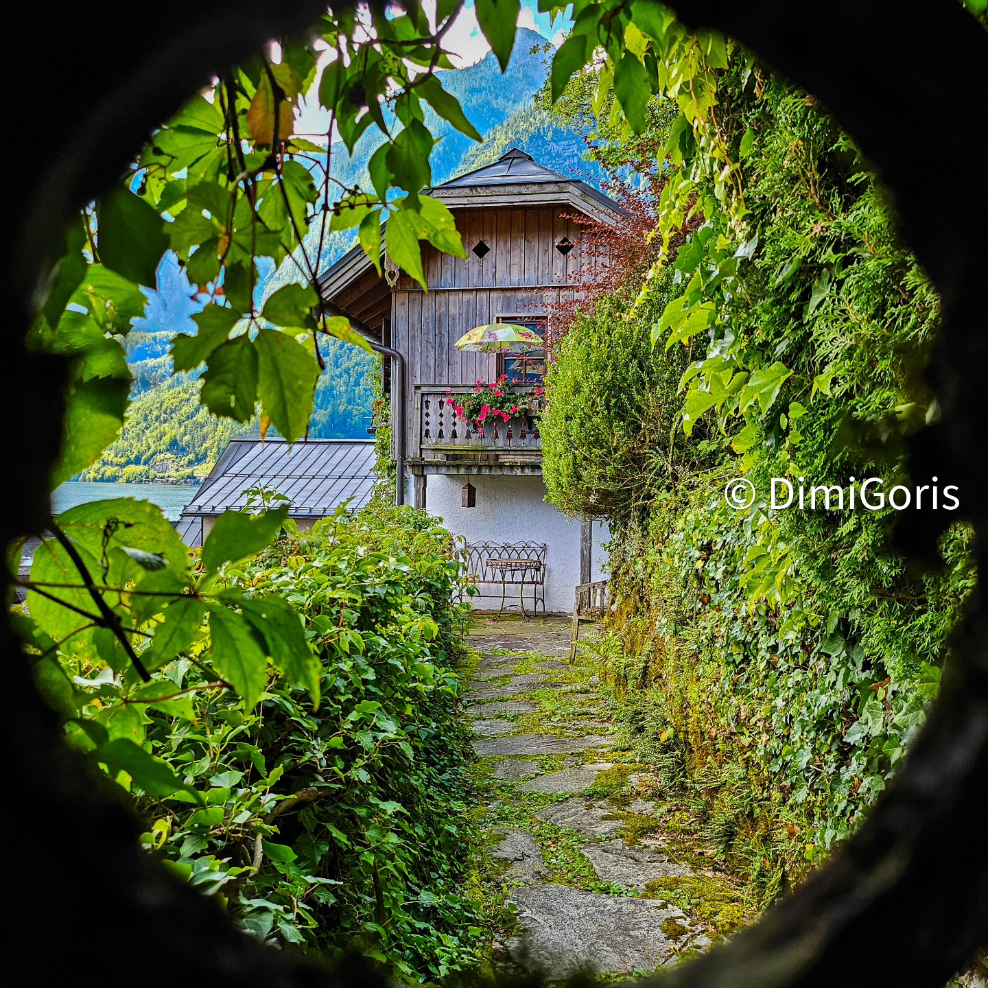 ๐ธ Once upon a mountain.. ๐ป As a photographer you tend to see the world from a different POV ๐ #austria #hut #keyhole #gate #photography #nature #urban #zen #colourful