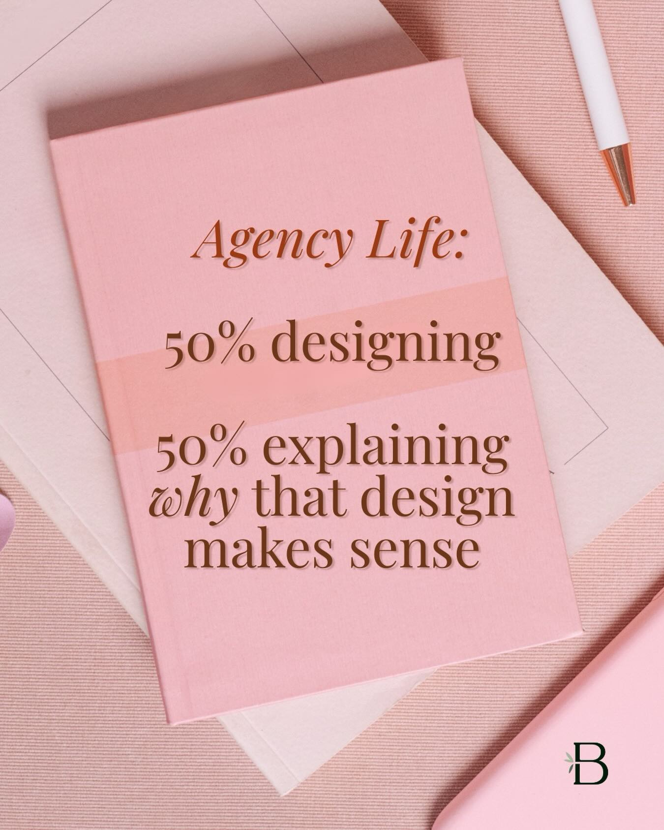 The real work isn’t always in the creative - it’s in the conversations that help clients understand the strategy behind it. 💡💡💡
Good design isn’t pretty by accident. It’s intentional, layered and rooted in decisions they don’t always see.
Share this if you’ve ever had to defend your design direction.
