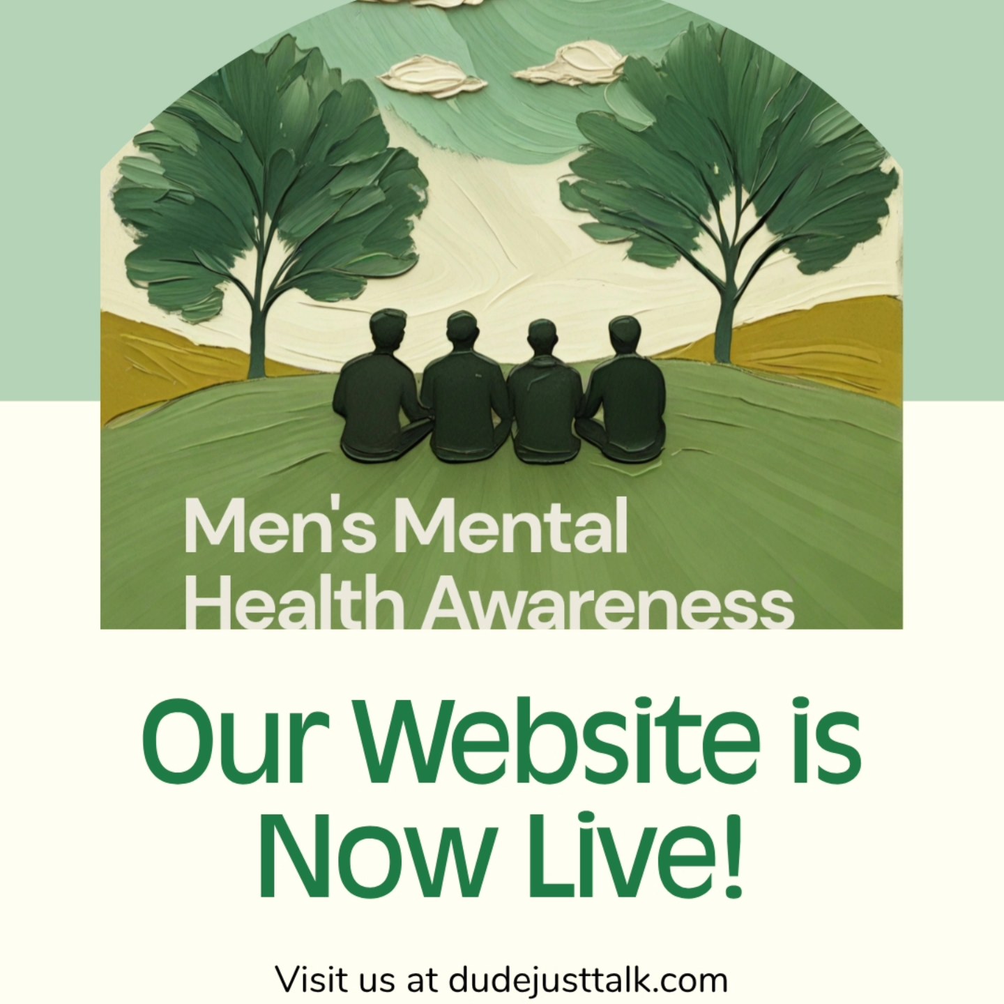 We are proud to announce our website is live please come take a visit learn about the struggles of being a man with mental health issues, or find that outlet you've been looking for!!
#MensMentalHealth #MensMentalHealthMatters #MentalHealthForMen
#MentalHealthAwareness #MenAndMentalHealth #MensWellness #MensSelfCare
#MenTalkToo #RealMenTalk #MenNeedSupport