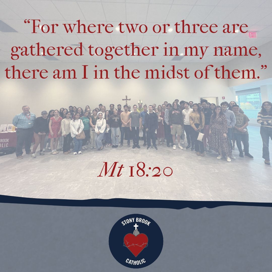 Want to get involved in Catholic Campus Ministry? Visit us in our office Stony Brook Union L-12 (Lower Level).