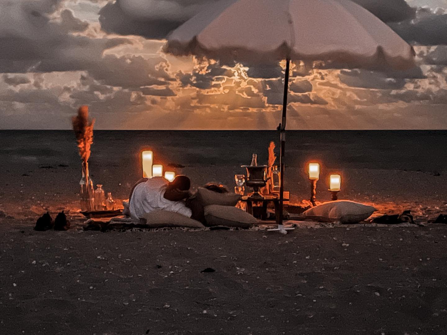 When the sun goes down…