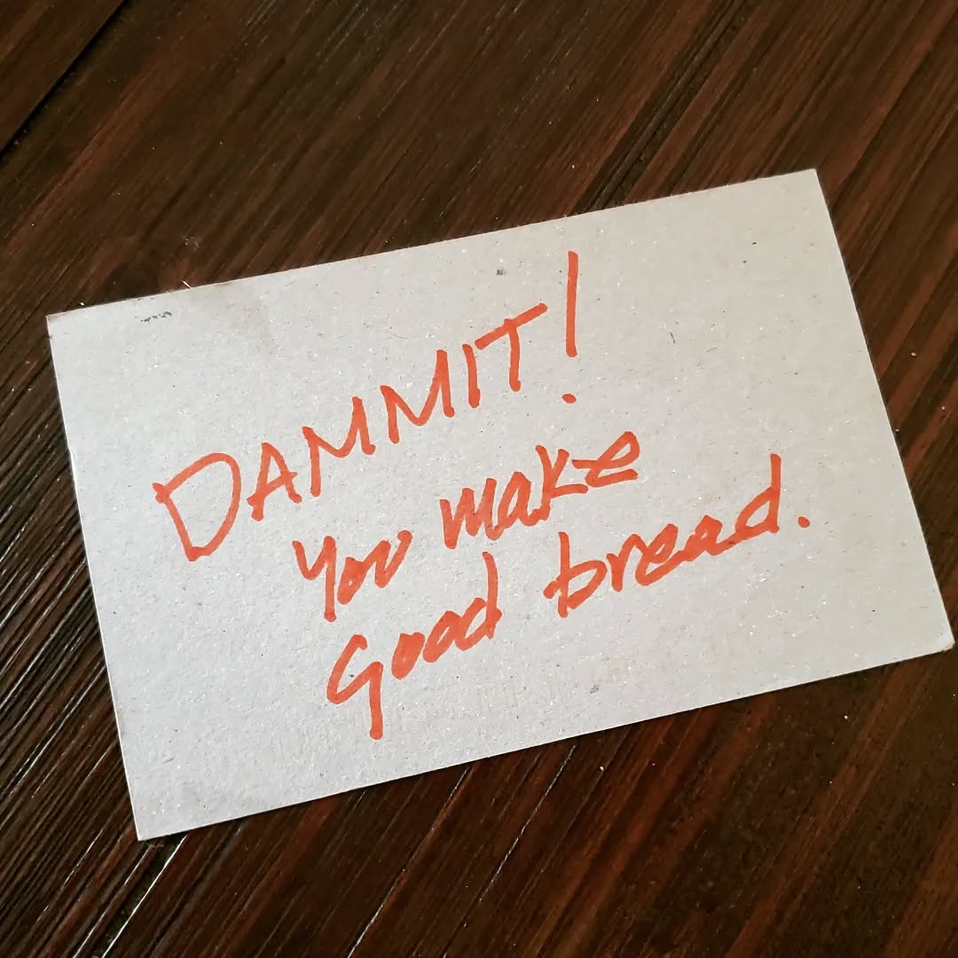 Got this via snail mail after coming back from a sold out market. Thanks for the love, I really appreciate it!