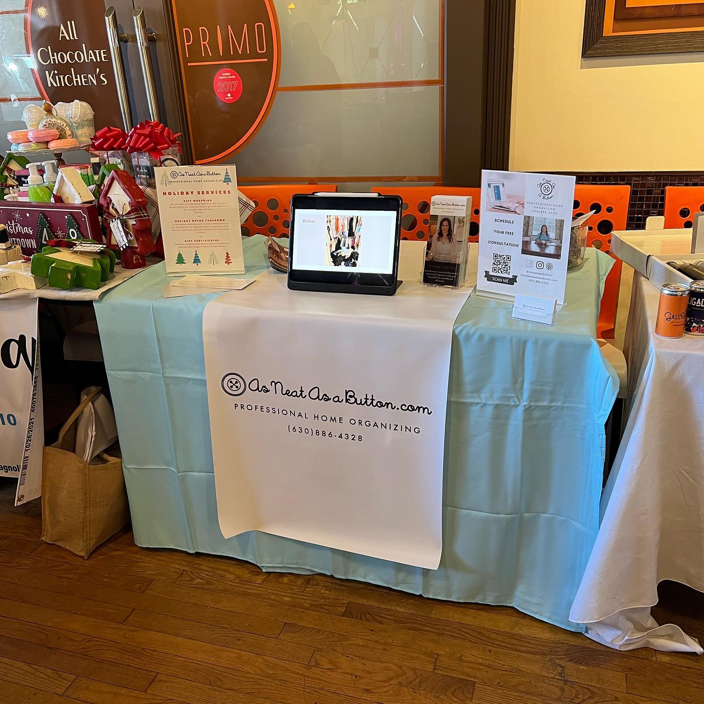 Come see us today at All Chocolate Kitchen in downtown Geneva from 11-1! @all_chocolate_kitchen