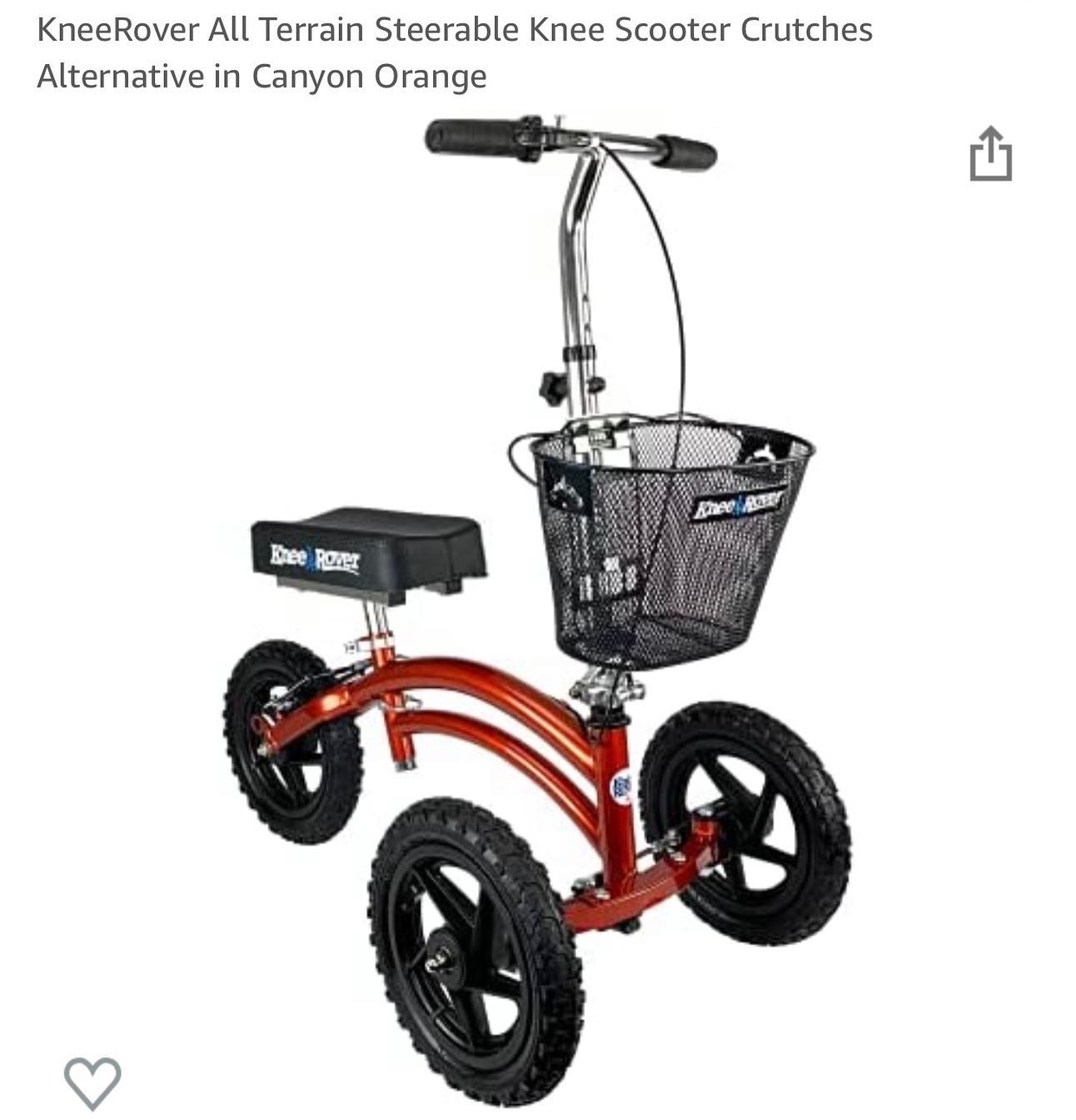 Introducing the ultimate solution to your mobility needs - the All Terrain Knee Scooter! Say goodbye to crutches and hello to freedom with this innovative device that's designed to make your recovery journey a breeze.
Crafted with durable materials, this knee scooter is built to last and withstand any terrain. Whether you're navigating through bumpy roads, grassy fields, or uneven surfaces, this all-terrain scooter has got you covered.
Thanks to its adjustable height and comfortable knee pad, you can customize your scooter to suit your needs and enjoy a pain-free recovery experience. Plus, with its compact and lightweight design, you can easily take it with you wherever you go - be it to work, school, or your favorite outdoor activities.
Perfect for anyone who's non weight bearing due to a foot injury, surgery, sprain, or break, the All Terrain Knee Scooter is the ideal mobility aid to help you get back on your feet and regain your independence. So why wait? Schedule your delivery today and experience the freedom you deserve!
www.austinkneescooter.com
#Kneescooter #austinkneescooters #thekneescooterspecialists #atxkneescooters #kneescooters #atx #austin #austintx #austintexas #austinkneescooterspecialists #austinkneescooterpros #footinjury #footsurgery #medicalequipment #kneewalker #kneerover #austin #sanantonio