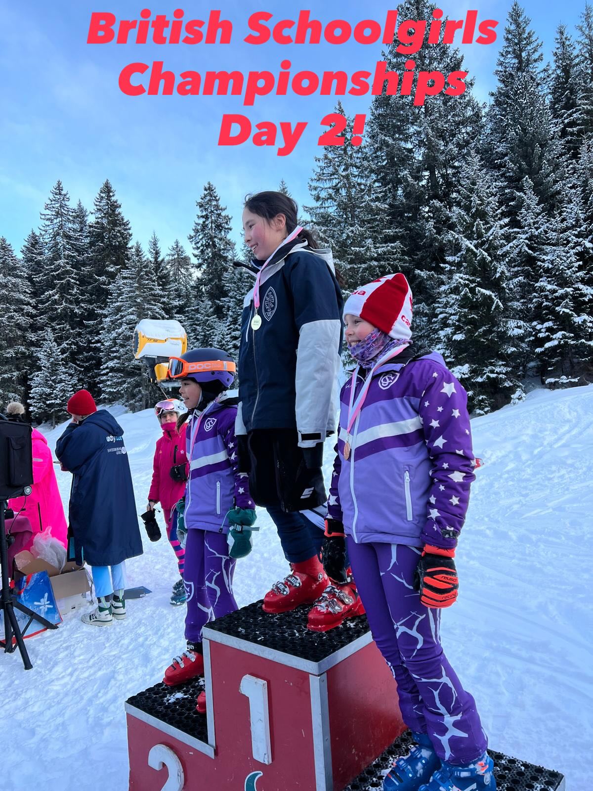More excitement for our @spsrcracing athletes in Flaine on Day 2 of British School Girl Championships @bsraces !!
GS individual:
🥇 Athena U12
🥈 Saskia U16
🥉 Apoline U18
B team parallel
🥈 Sophie & Rose (@surbitonhighschool )
Obtaining podiums at BASS races is an incredible achievement for part time racers. Our members have secured an amazing 14 so far this season and we still have another day of the Schoolgirls, the Schoolboys, Interschools and the English and British Champs to look forward to! Great work team @spsrcracing !!
#spsrcracing
#spsrc
#sandownparkskiraceclub
#skirace
#bsracing