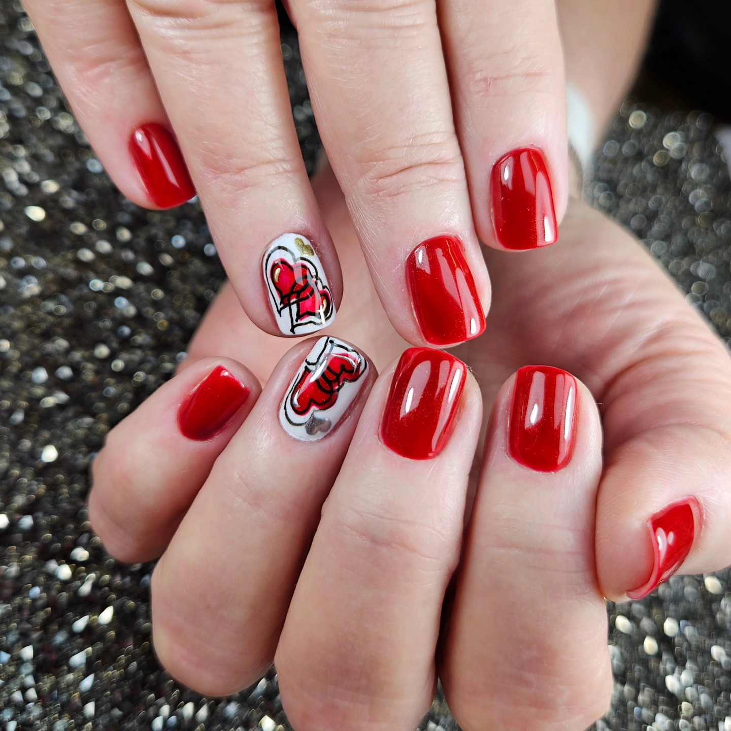 It was all about love ❤️
#lovenails #valentinenails #heartnails #valentines #loveweek #love #nailsof2025 #nailpro #nailsnailsnails #nailsart #rednails #naildesigns #biabnails