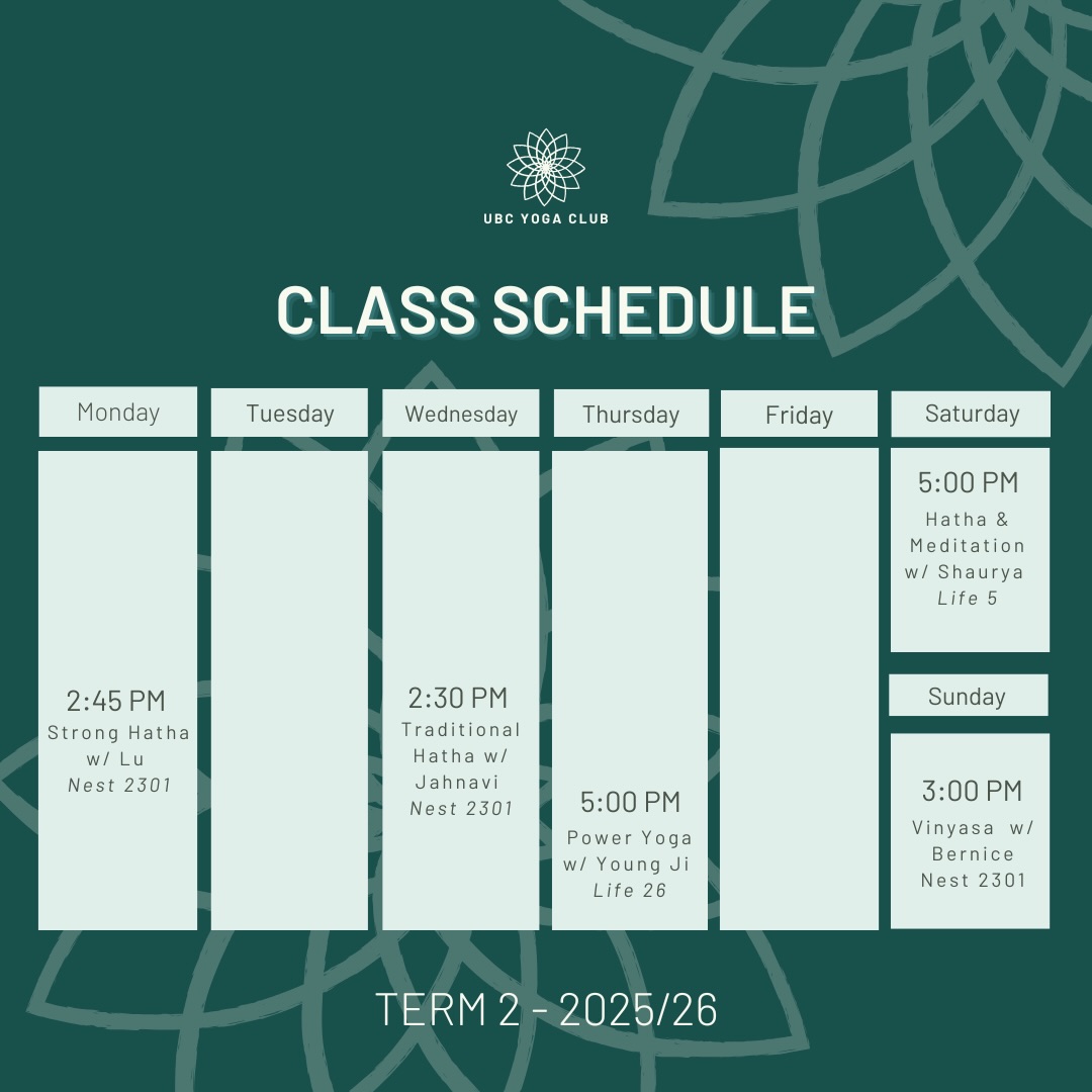 Our Term 2 class schedule is here 🧘
Classes begin starting tomorrow, and the first week is free week!
Come explore different styles, discover what works for you, and build your routine with us. We’ve got mats and blocks for you
Reserve your spot via the link in bio.