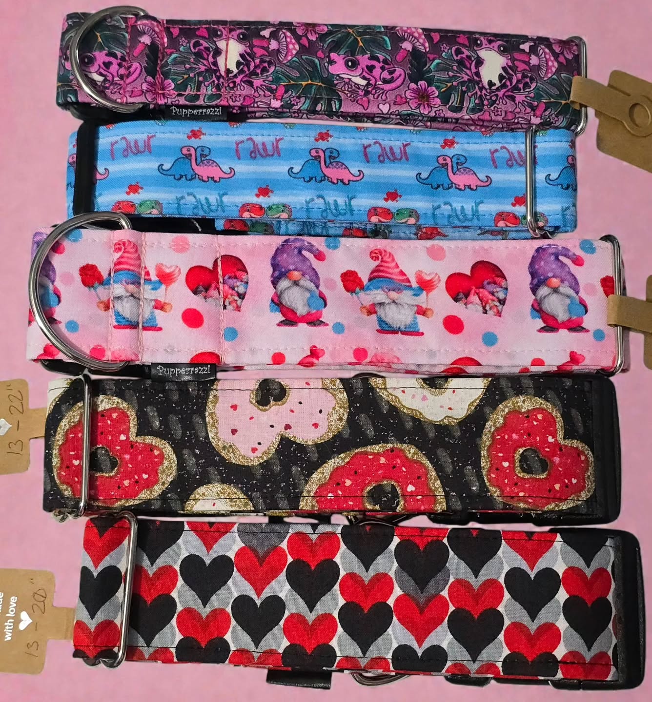 Worried you'll get bored during this storm? Don't fret! I have just the thing for you tomorrow evening! Shopping for your furry companion from the comfort of your couch while sipping a hot coco, wrapped in warm, fuzzy blankets! Seems like a good idea to me. 🤷🏻♀️😅
🌟I'll be editing the website to reflect all current inventory over the next day. 💘 Valentine's Day collars will be made available in the "premade" section starting at 7pm, tomorrow, Sunday. 💘
In all seriousness, everyone stay warm, safe, and off the roads as much as possible. ❄️🌨☃️