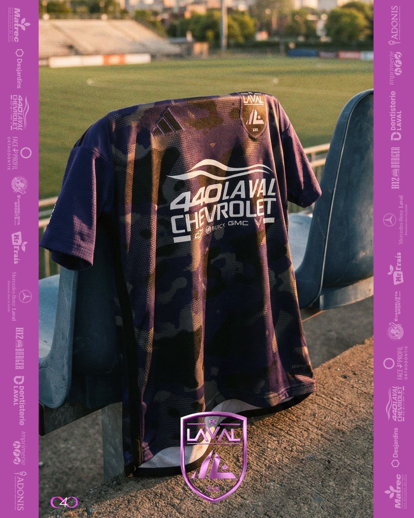 Un énorme merci à Chevrolet 440 pour le soutien apporté à notre jeunesse, notre passion du soccer et notre fierté communautaire. 🙏🏻💜
Big thank you to Chevrolet 440 for supporting our youth, our soccer passion, and our community pride. 🙏🏾💜
#FCLaval #Partnership #communauté #community #Partenariat