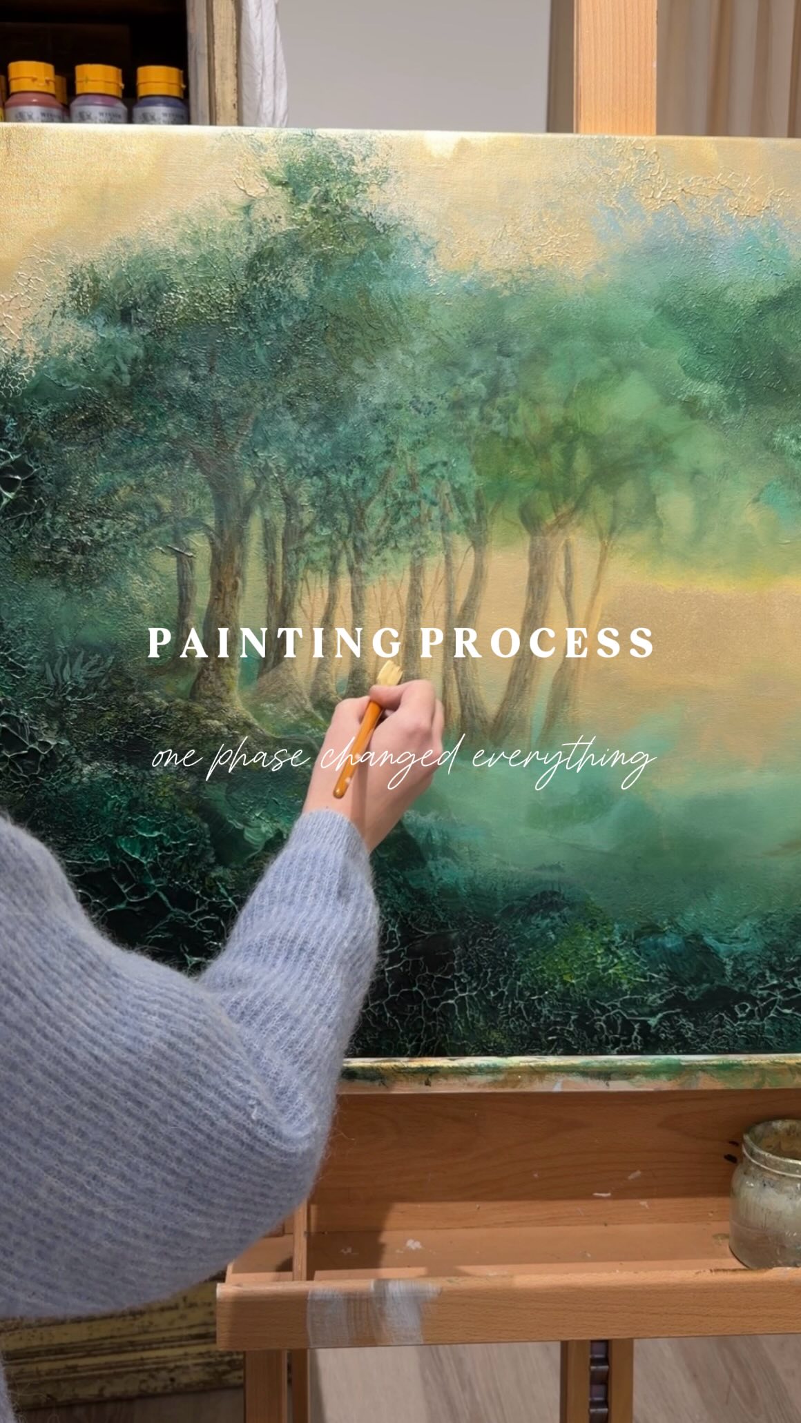 One phase changed everything!! 🙀 What would you have done? 💚🧚🏽
#slowlifestyle #semiabstractart #artinspiration #landscapeartist #paintingtutorial #fantasyart